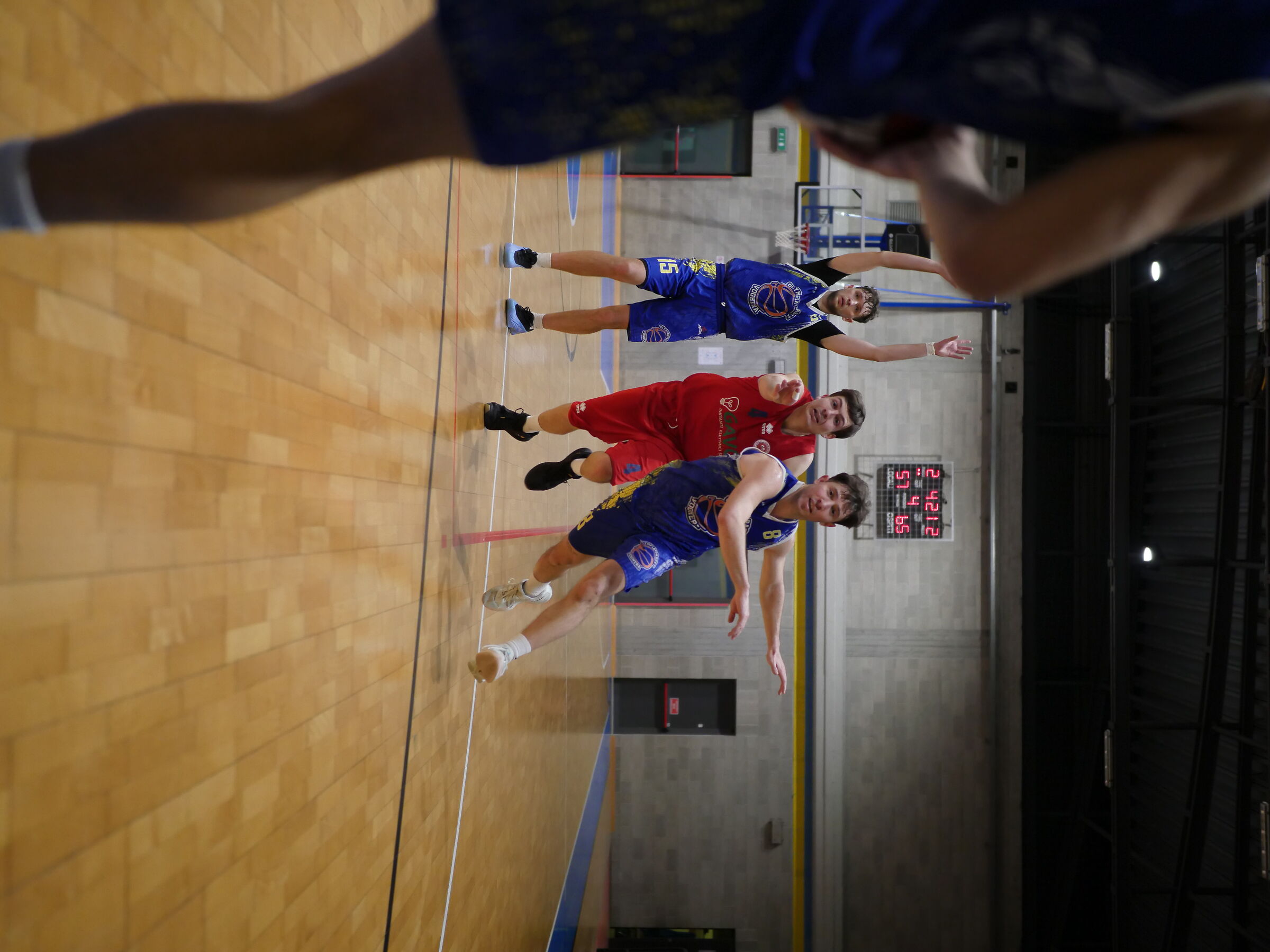 Dancing basketball