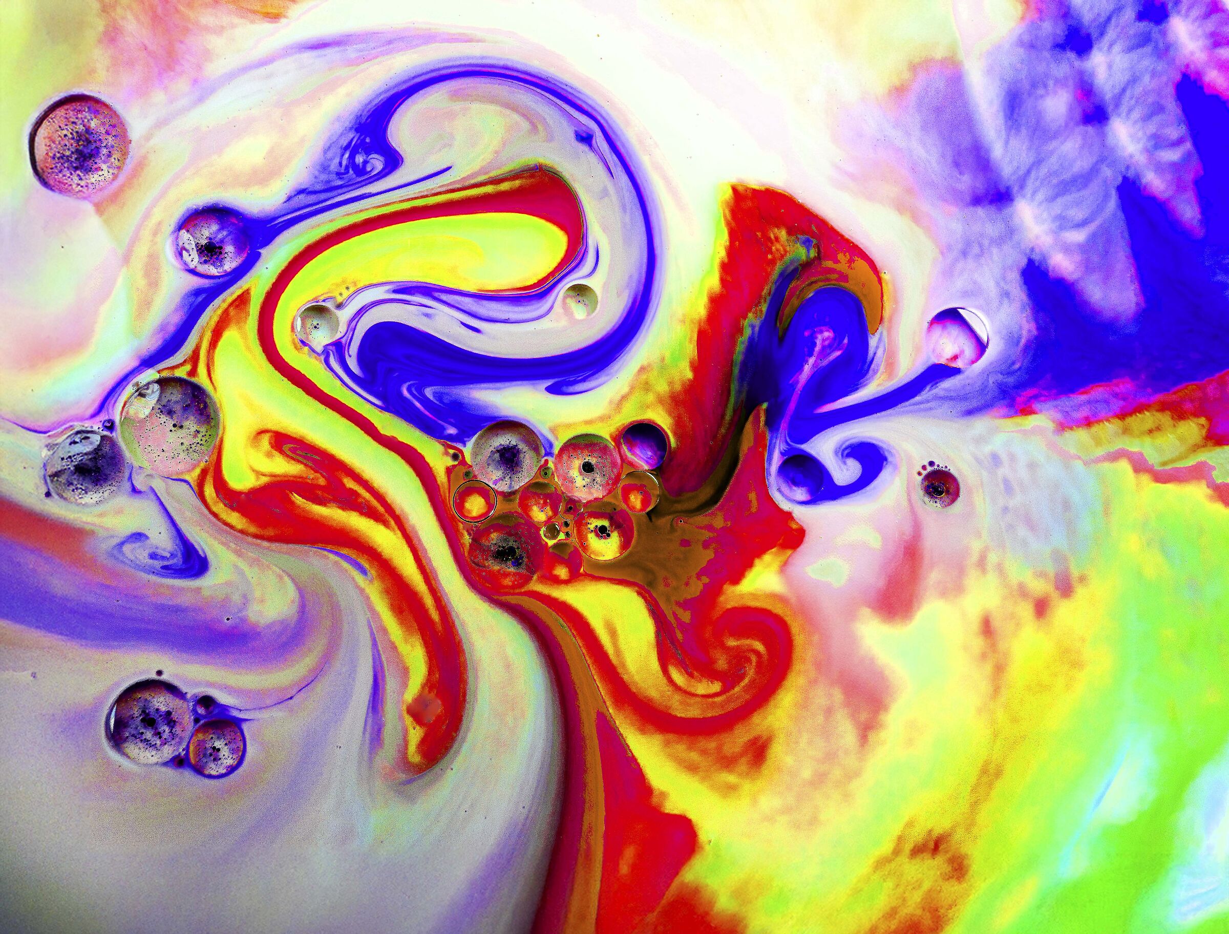 abstraction 26 brushstrokes of color 2