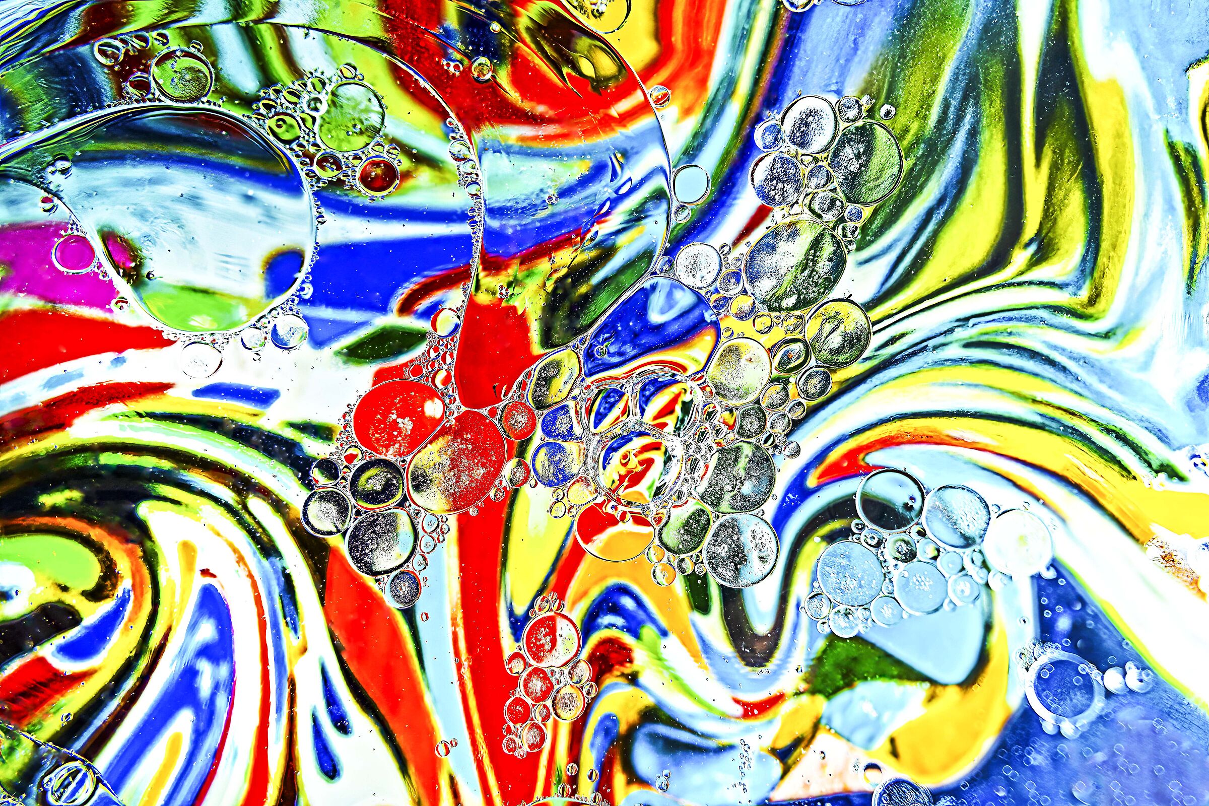 abstraction 26 colors in freedom