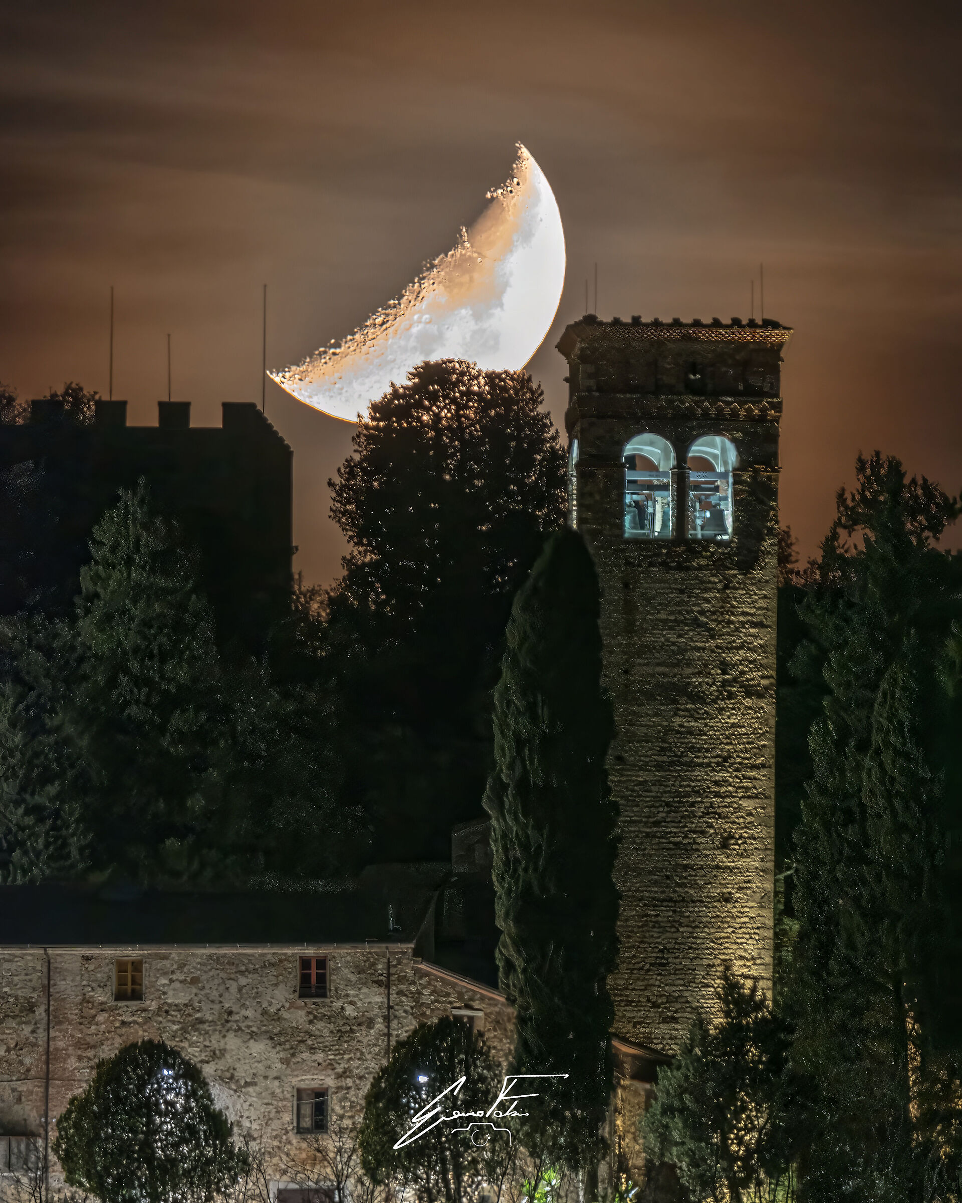 La luna di Casa - Pieve San Giovanni Decollato - (po)