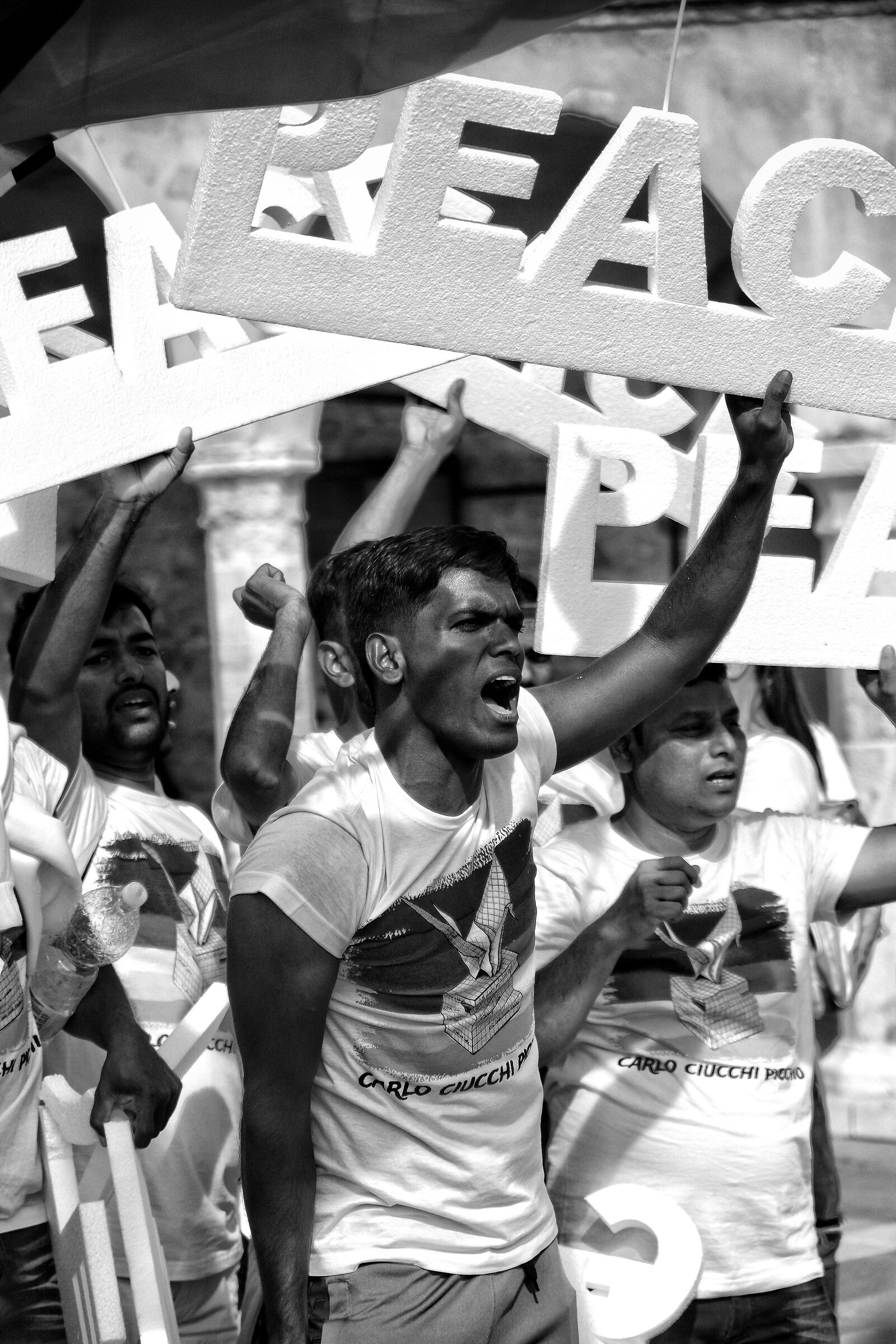 Cry for peace