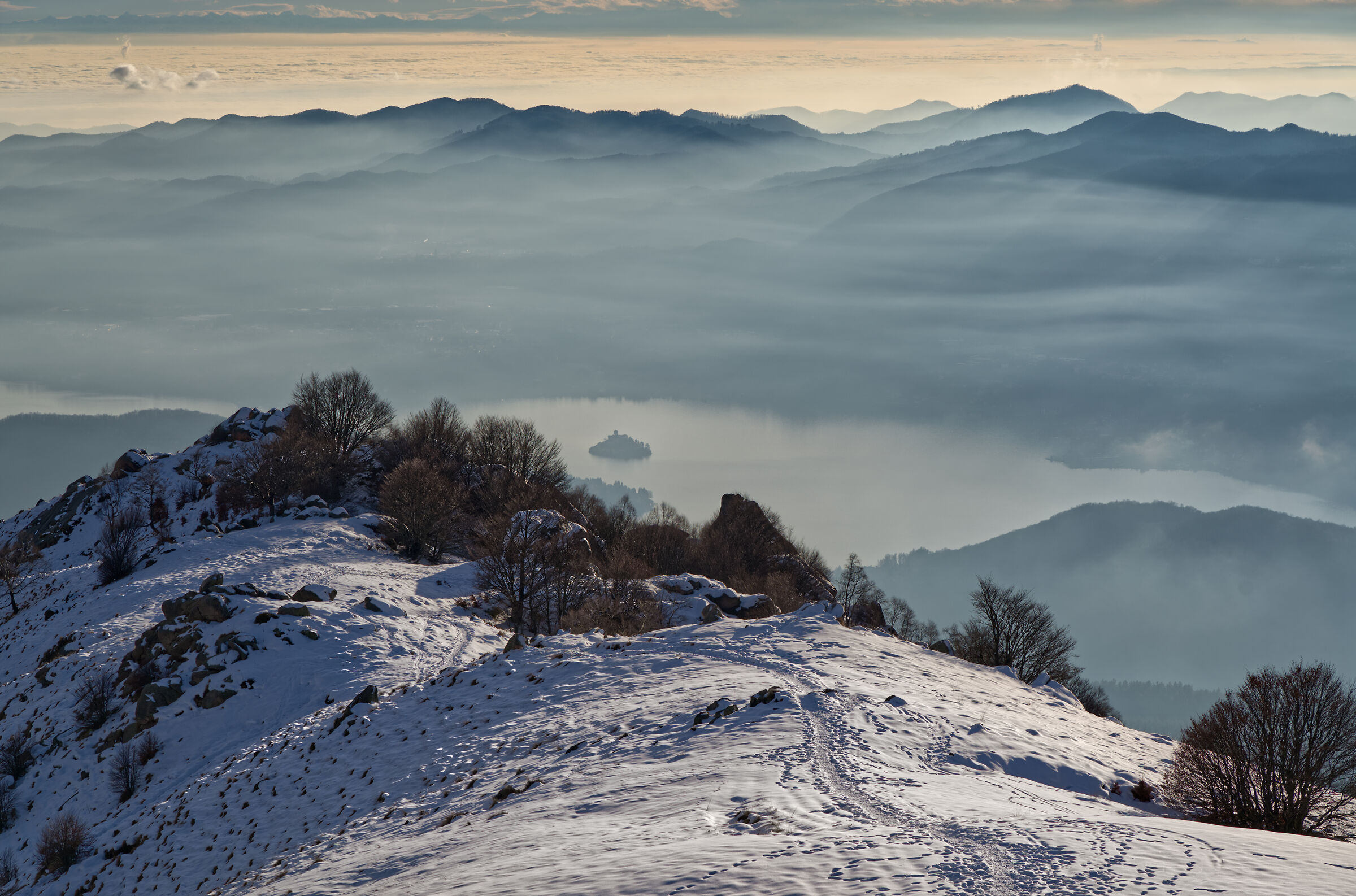 Lake Orta island S.Giulio