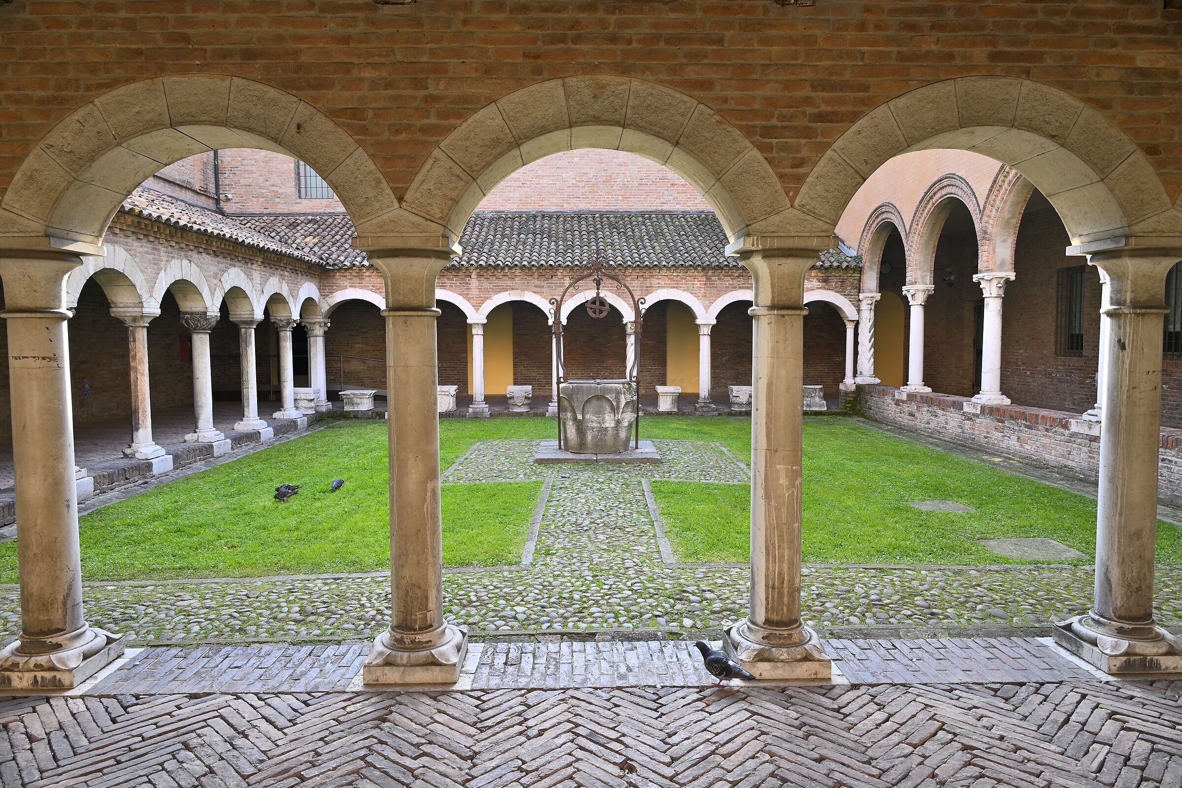 Cloister of the Ferrara Cathedral Museum