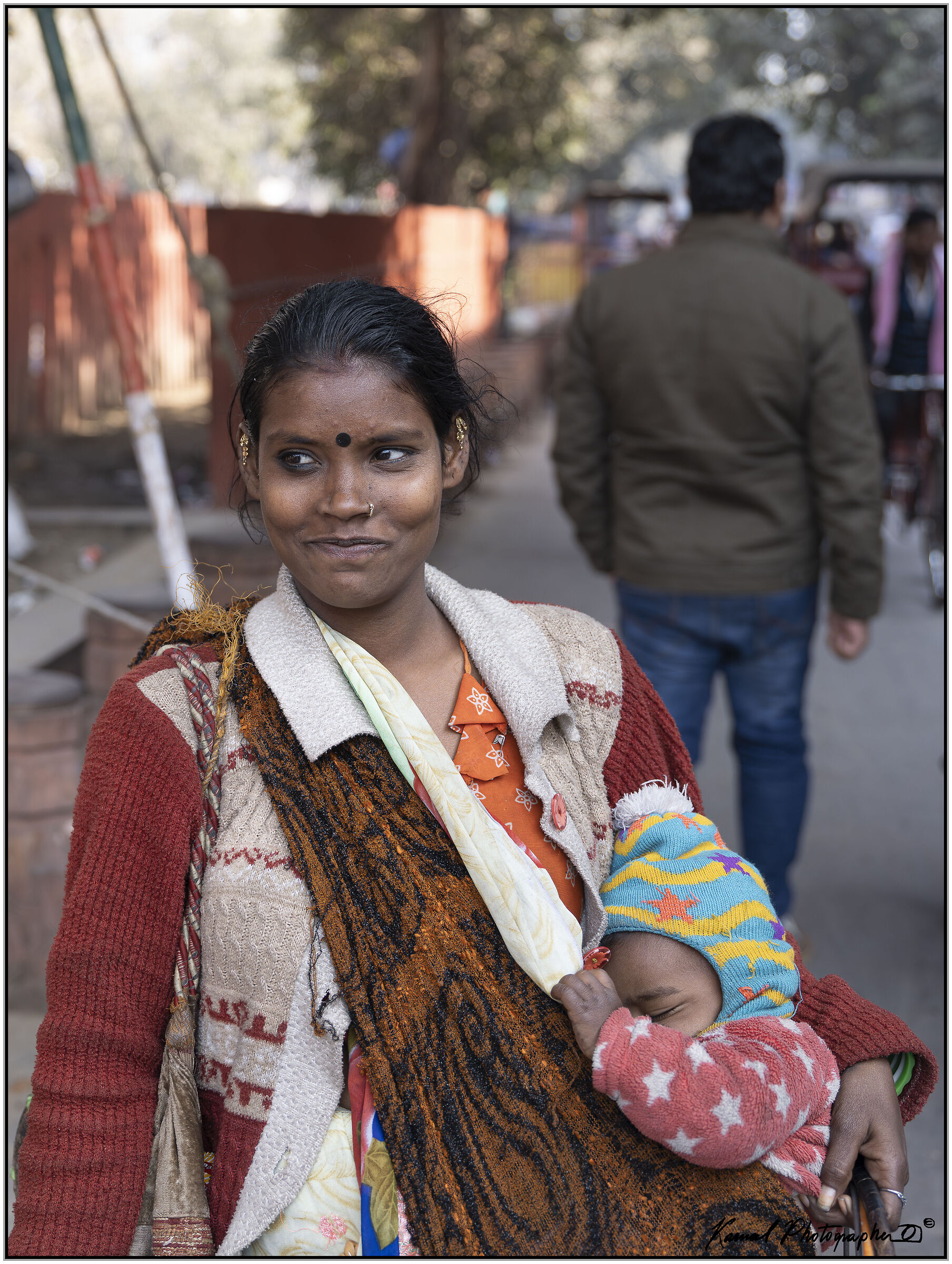 Indian Girl Mother (Dheli)