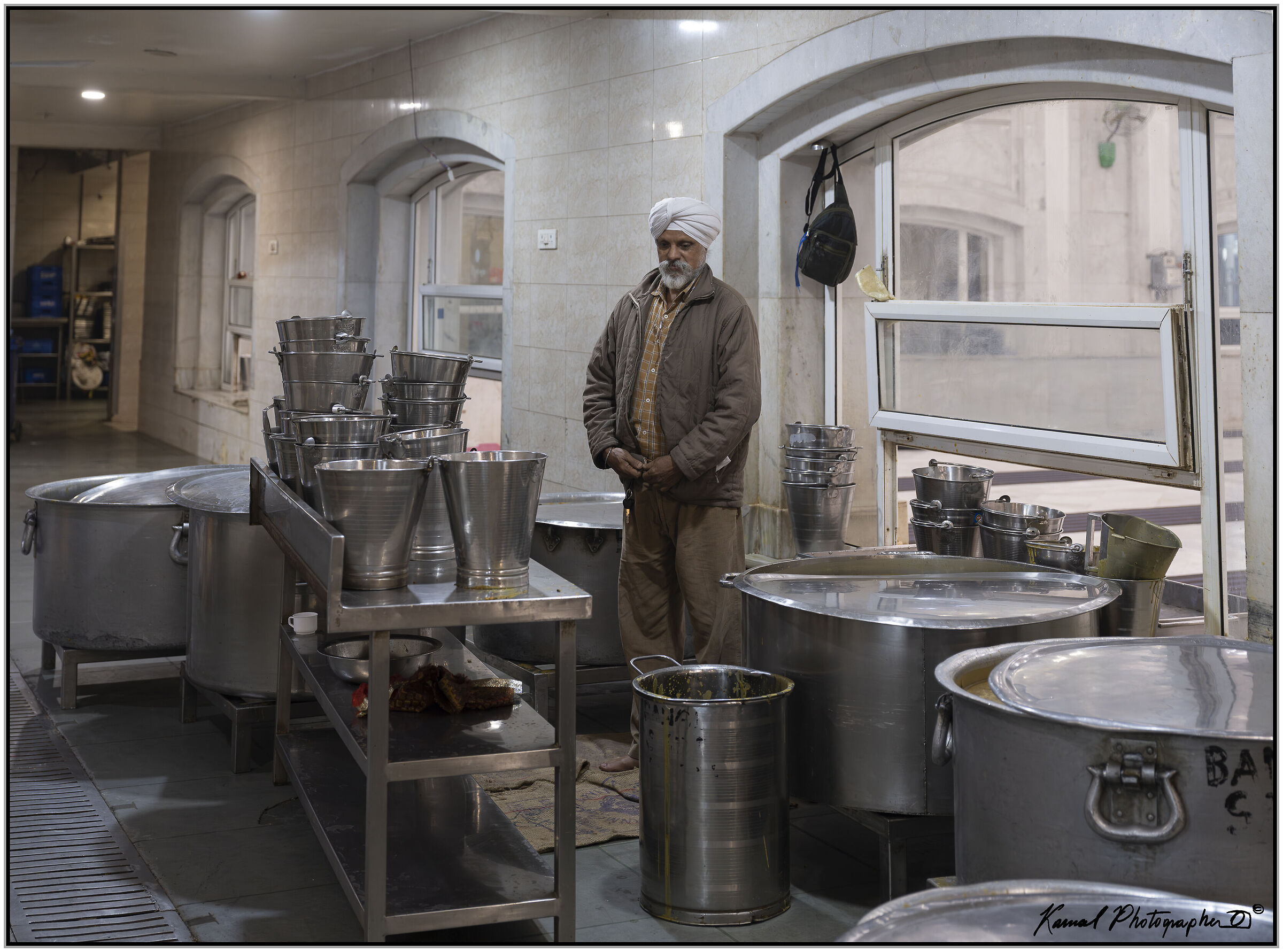 the Sikh Gurudwara Bangla Sahib Temple, Dheli