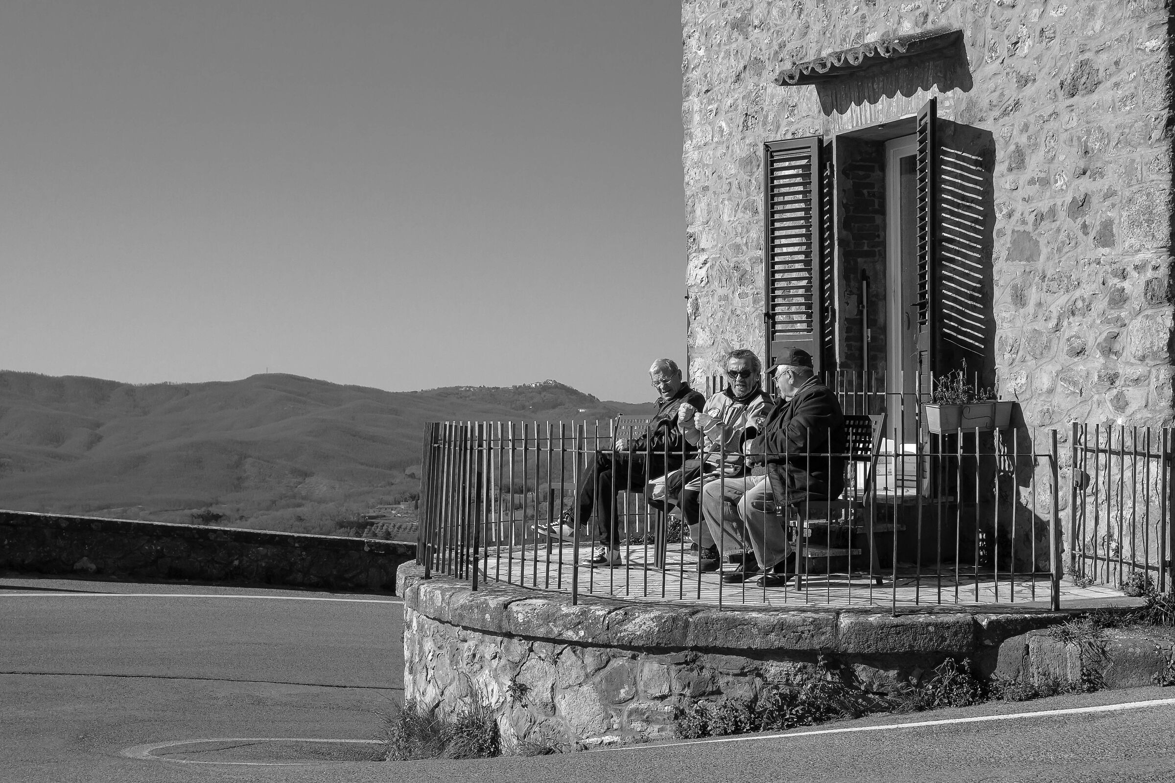 Il primo sole del mattino