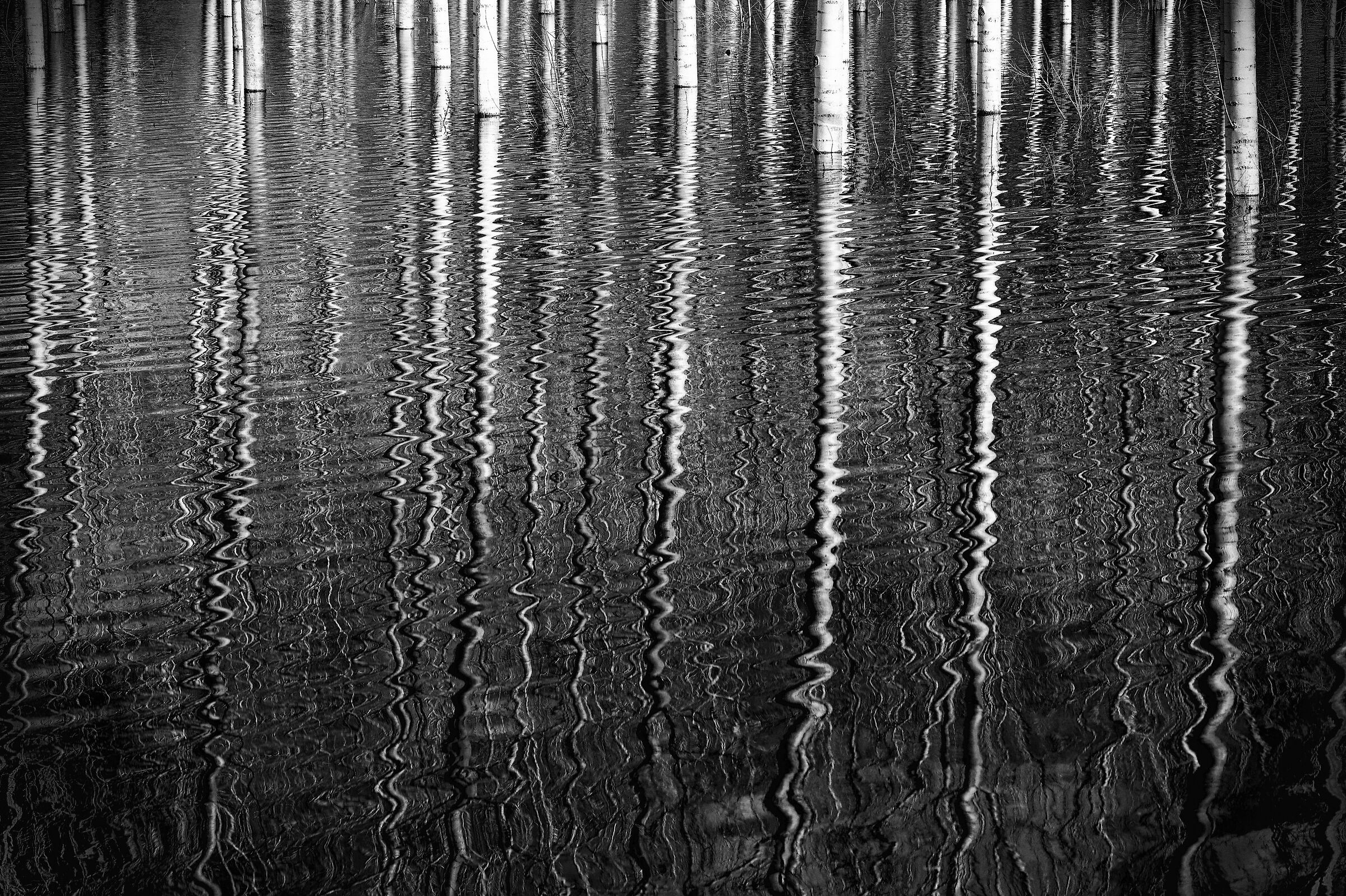 When water paints