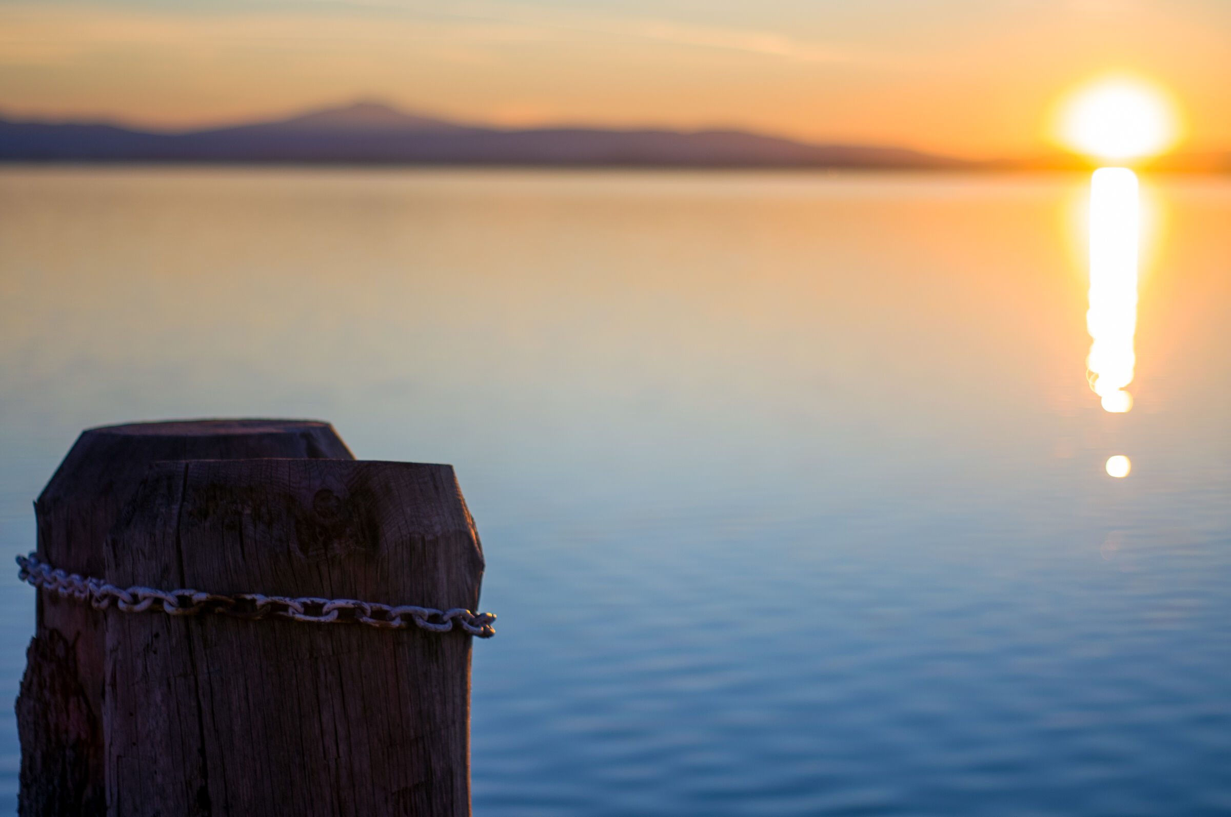 Lake Trasimeno pier