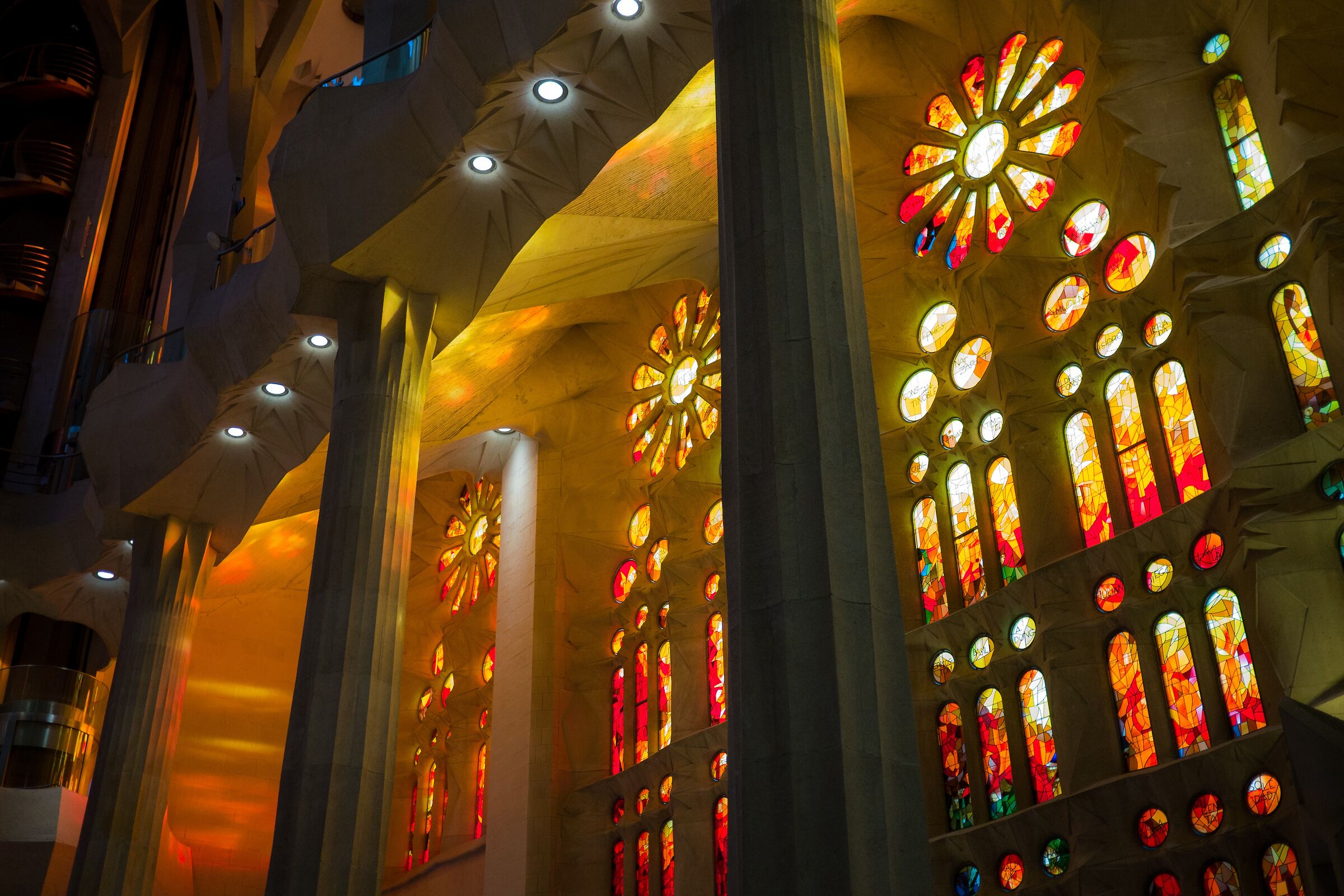 the "spring" side of the Sagrada Familia