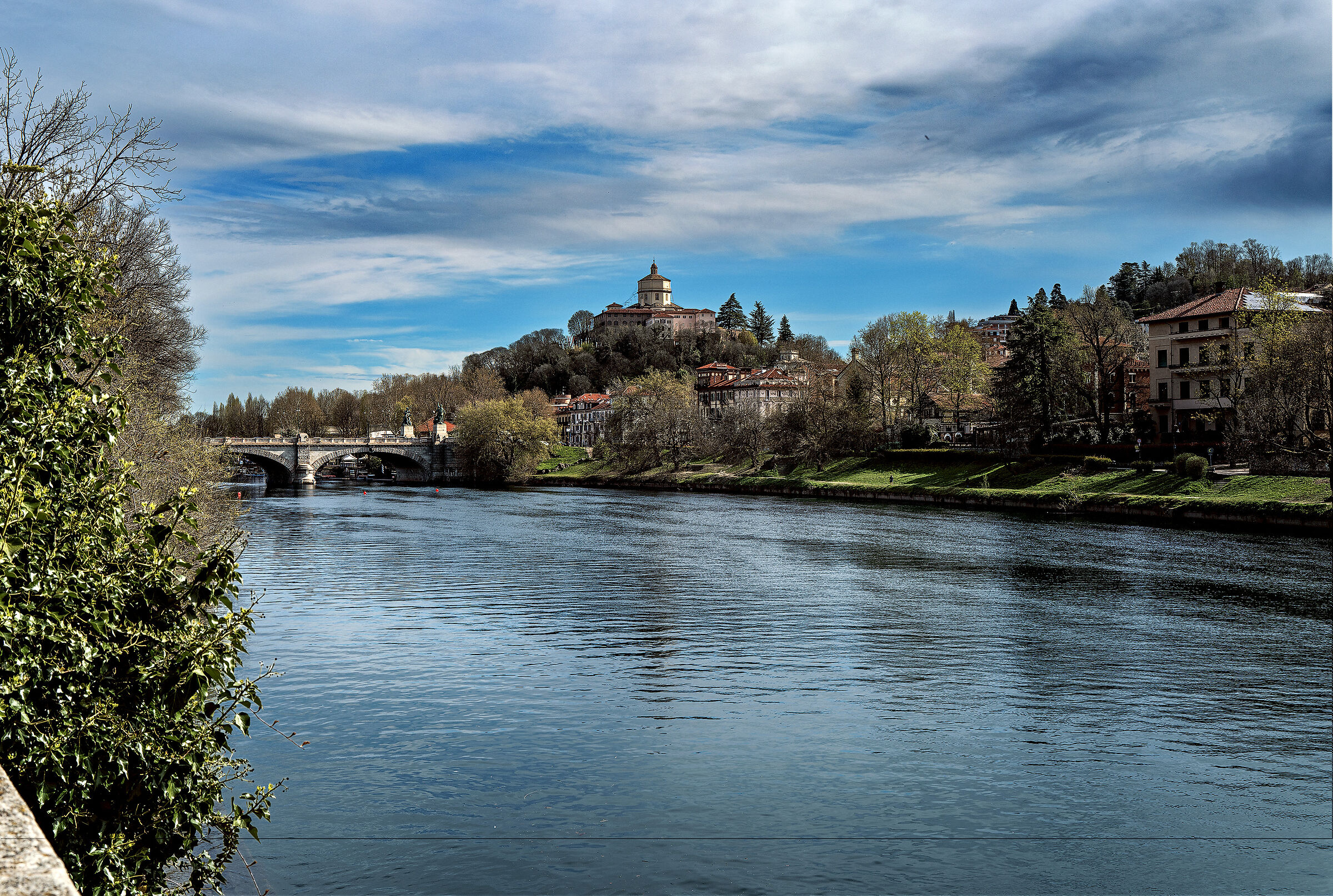 Monte dei Cappuccini from Valentino Park