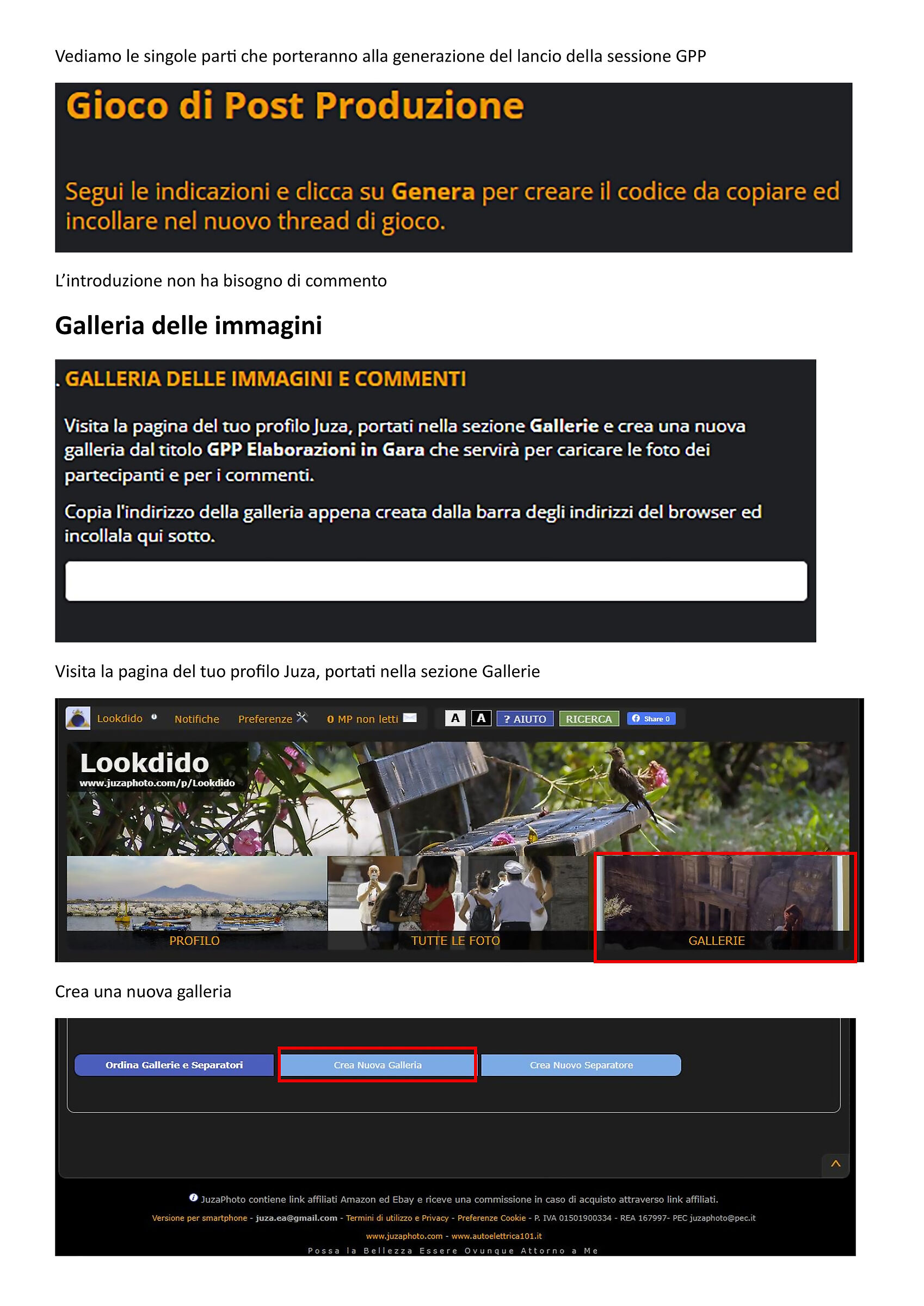 Descrizione procedura Giudice GPP 2