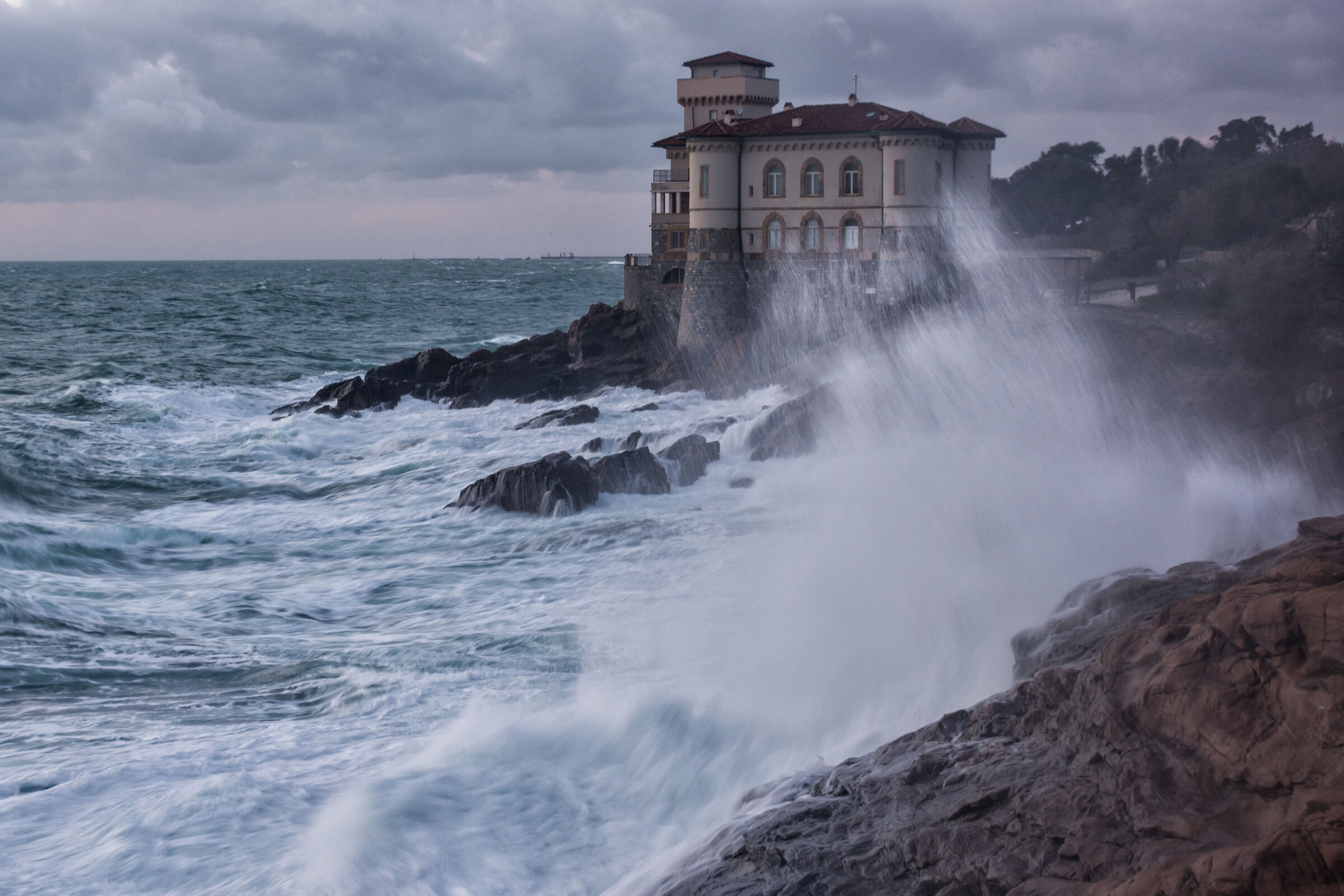 The Boccale and the storm