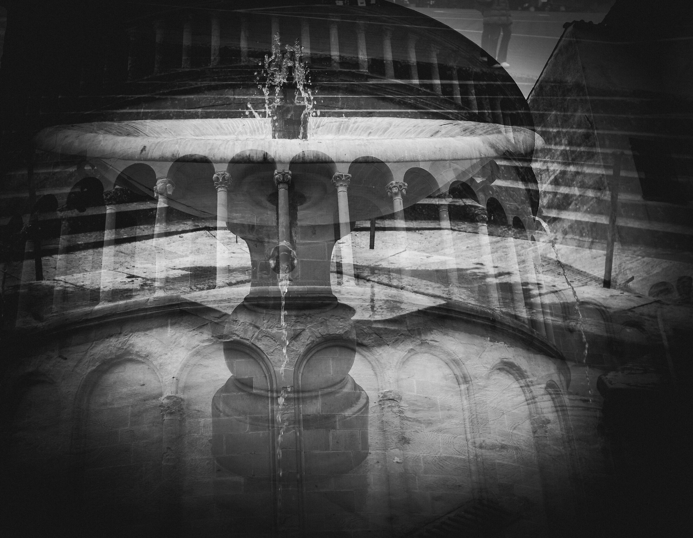 Piazza Grande, Arezzo - Double exhibition