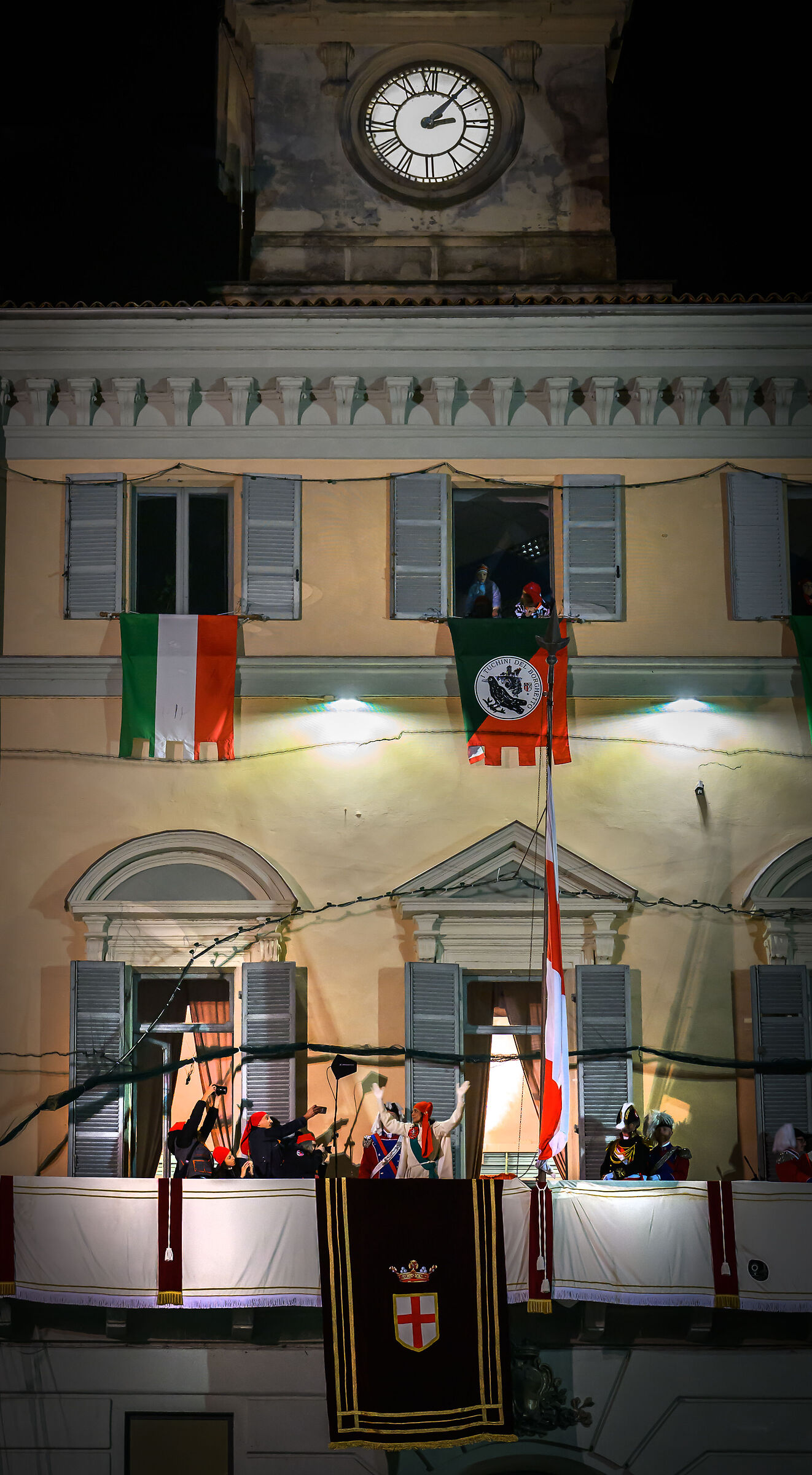 The exit of the miller