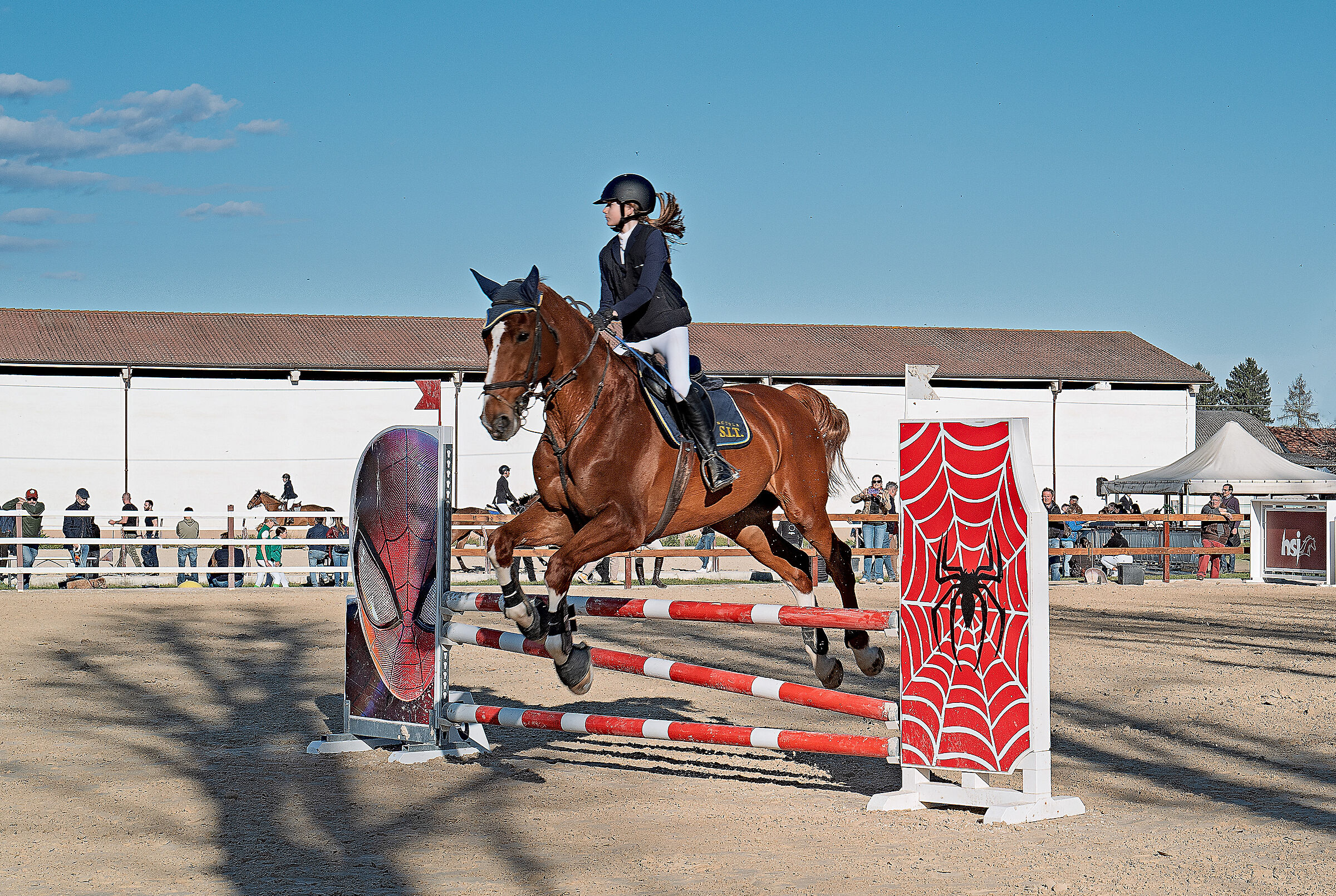 Granddaughter on horseback