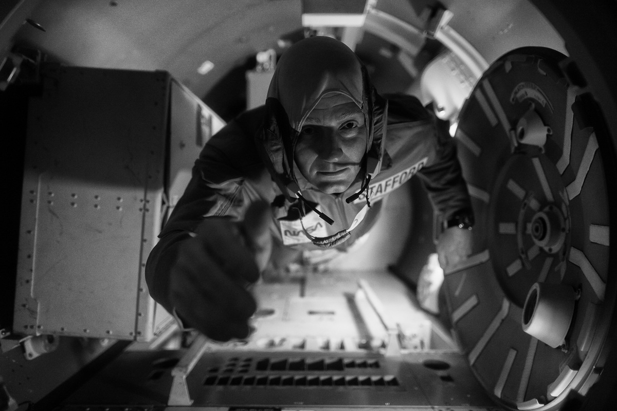 Portrait in the space