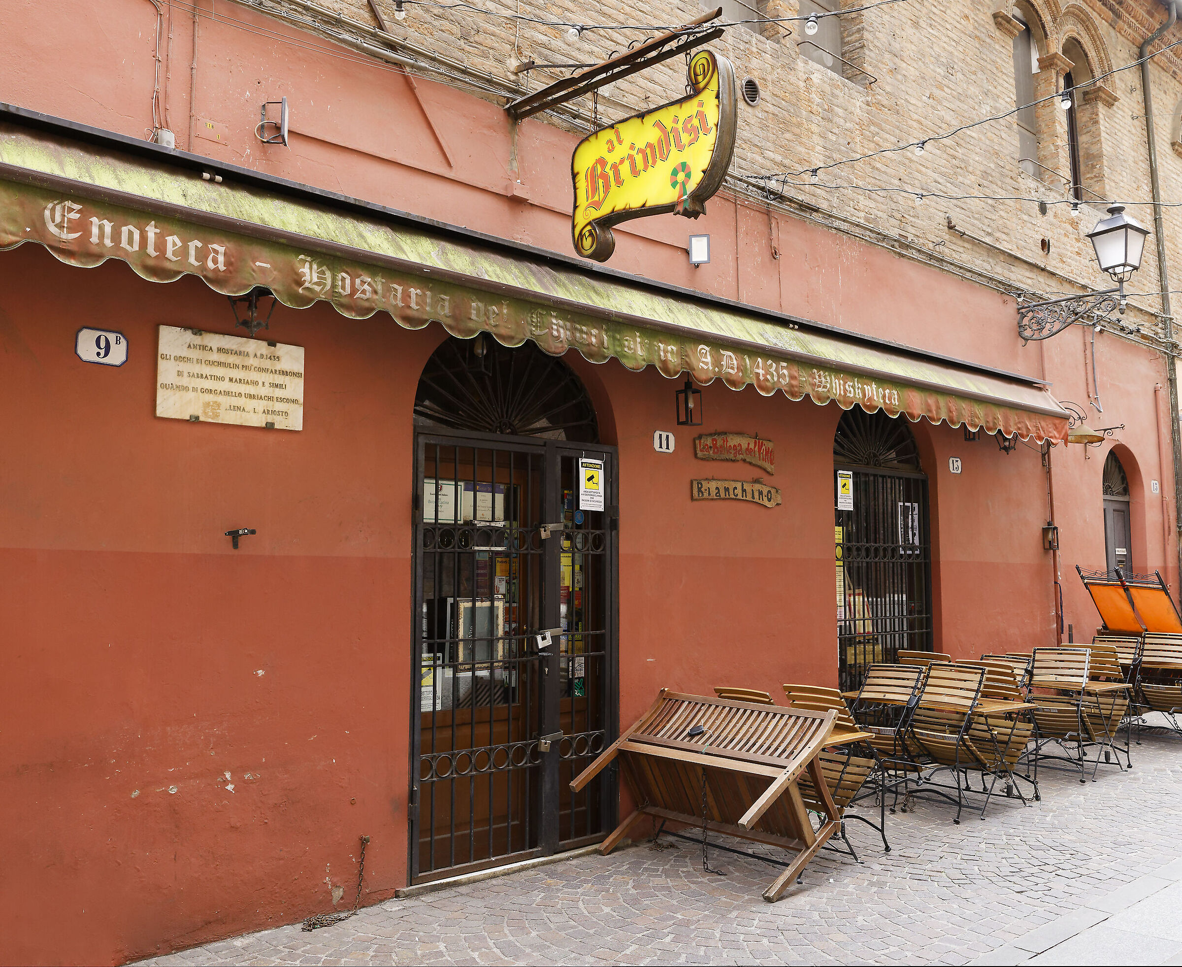 L'osteria piu antica del mondo, Ferrara, a.d.1435