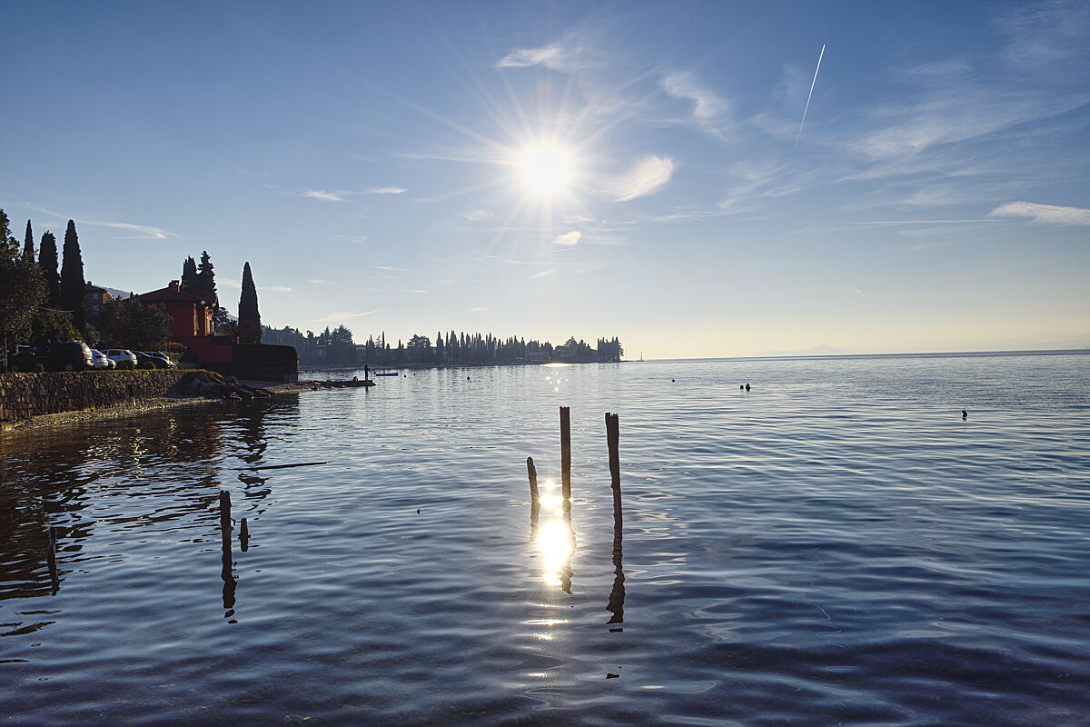 reflection on the lake
