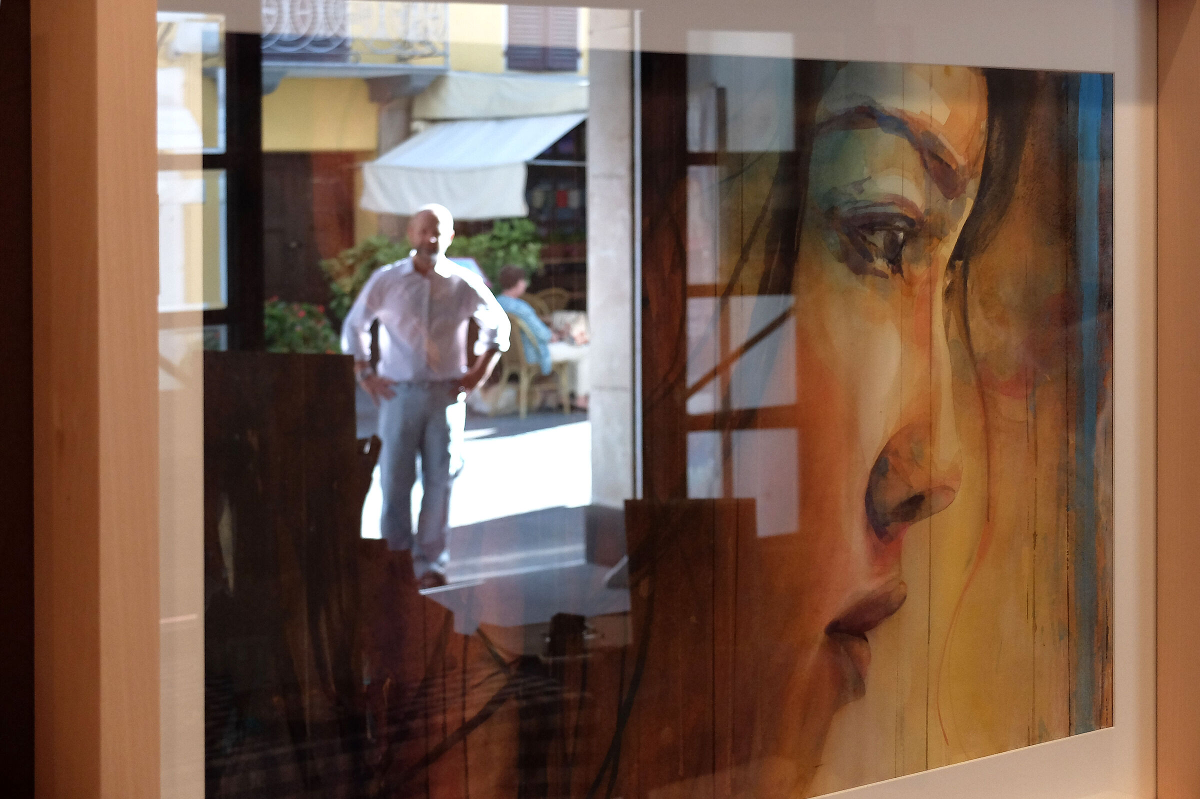 The work in the artist's head, or vice versa?