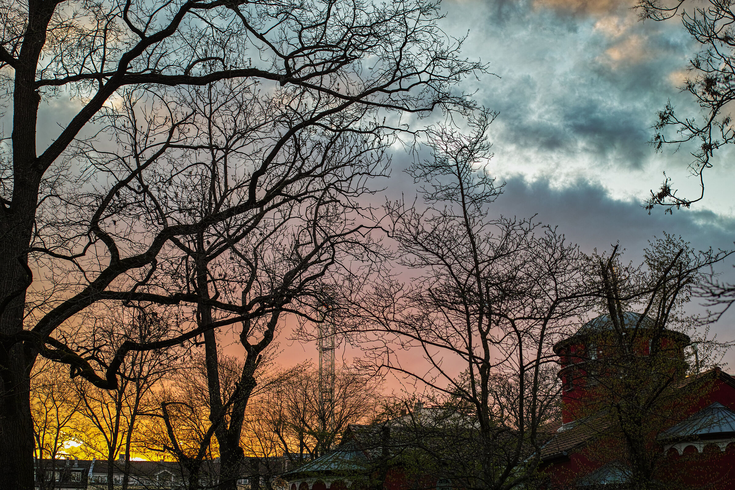 Red sunset