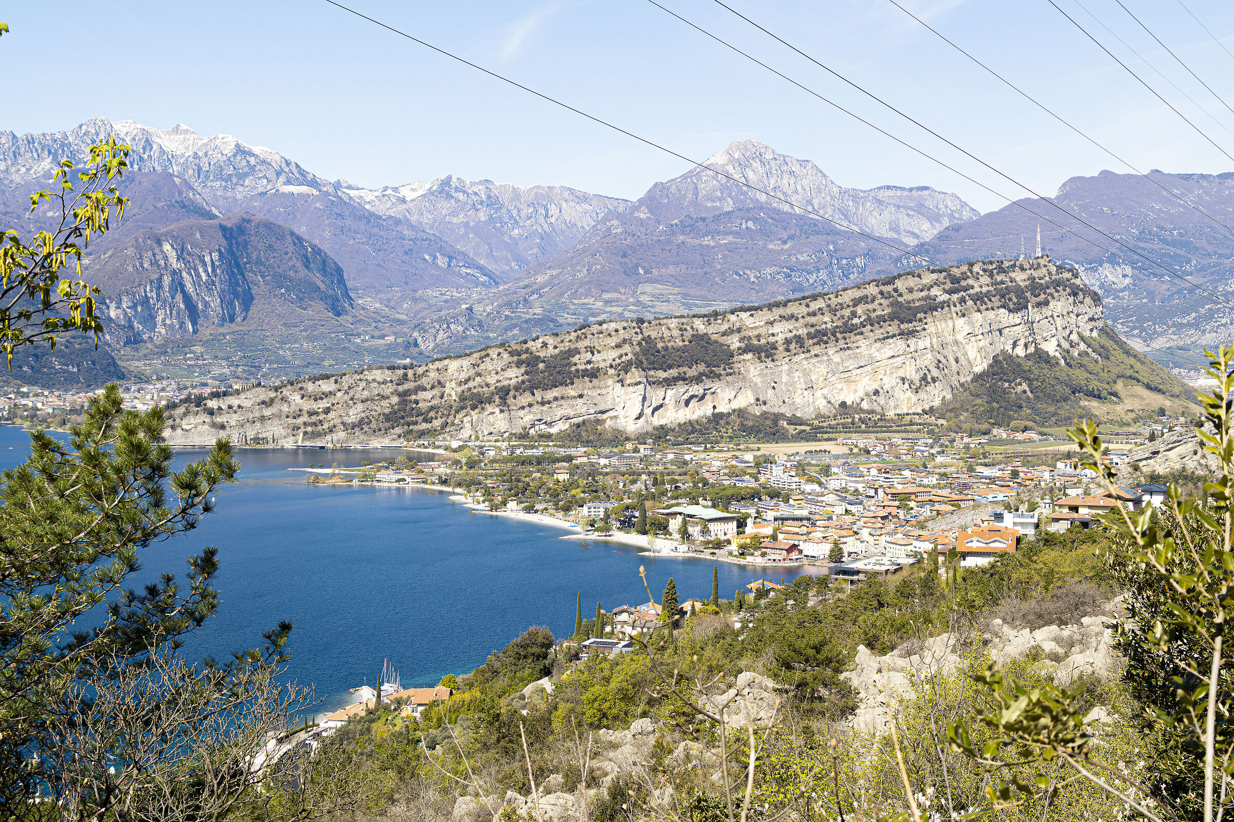 Panoramic view of Torbole