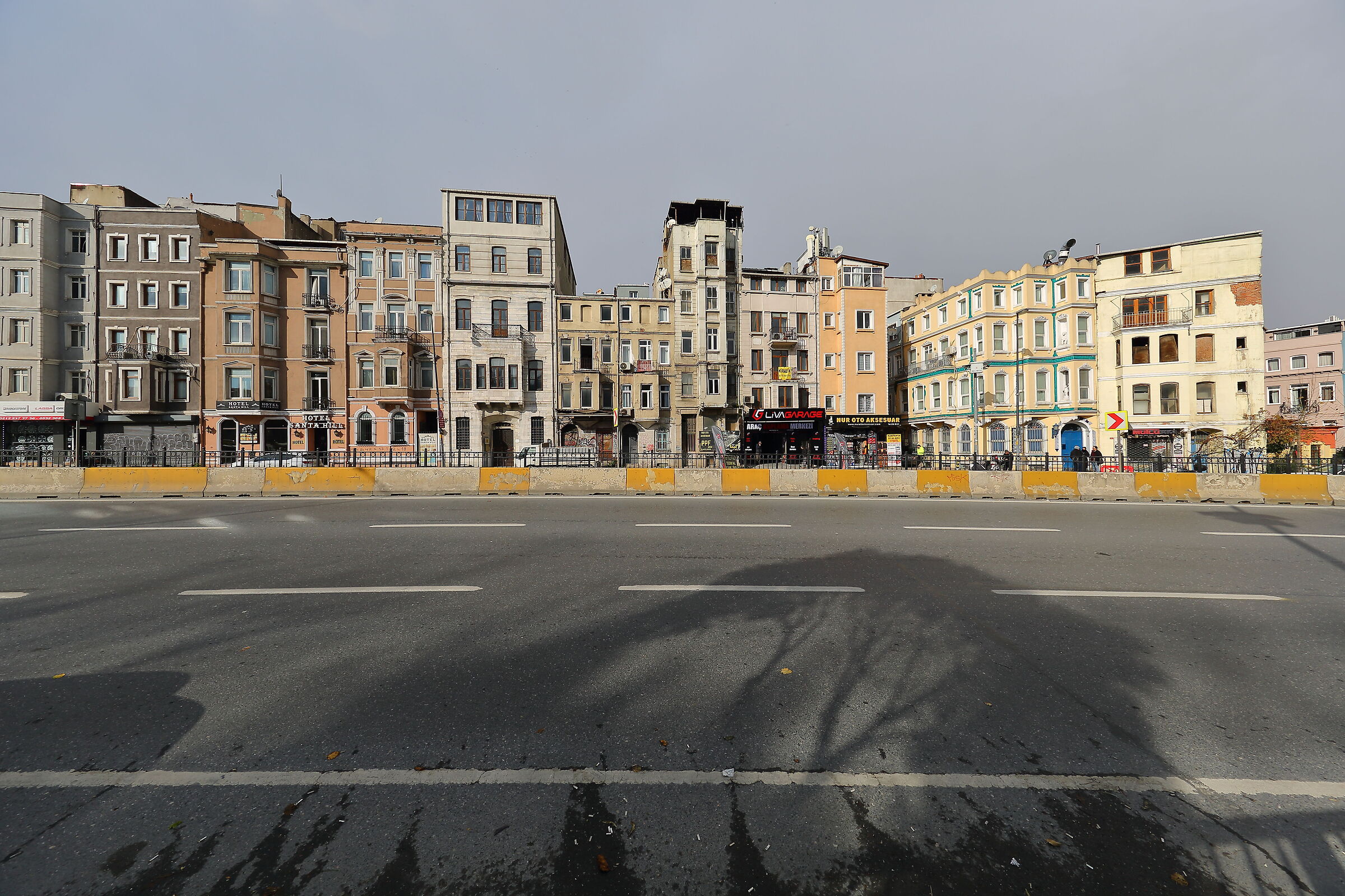 Typical urban towards Taksim Square