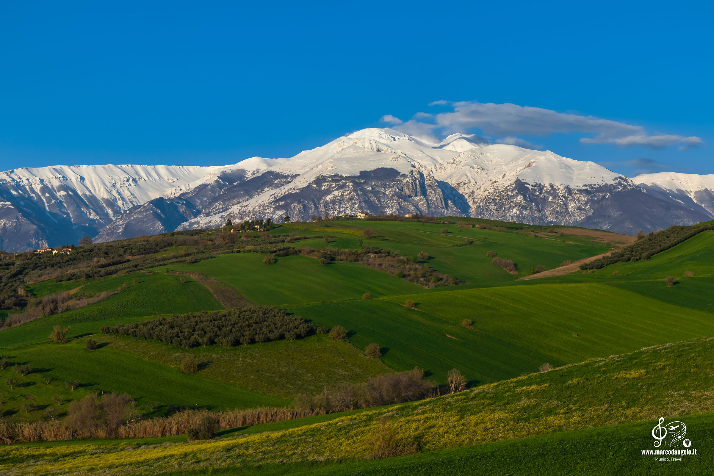 After spring snow storm