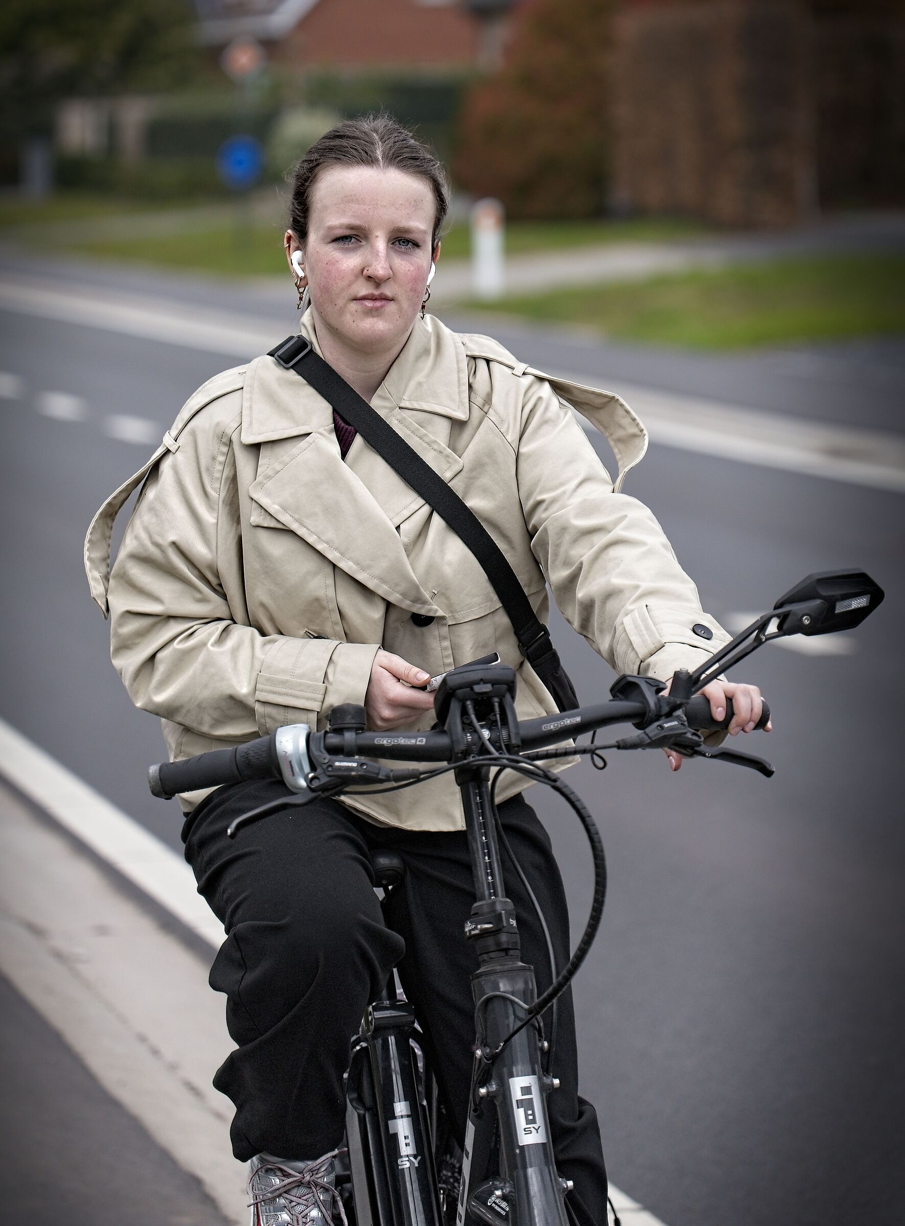 Cycling Lady