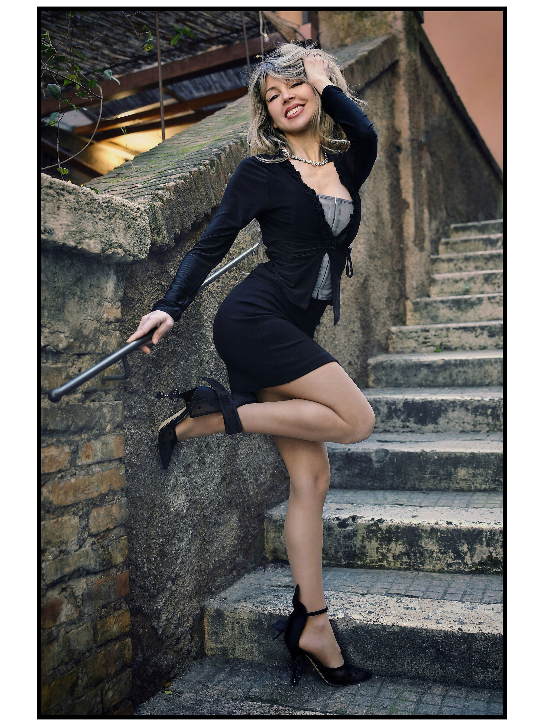 In the stair