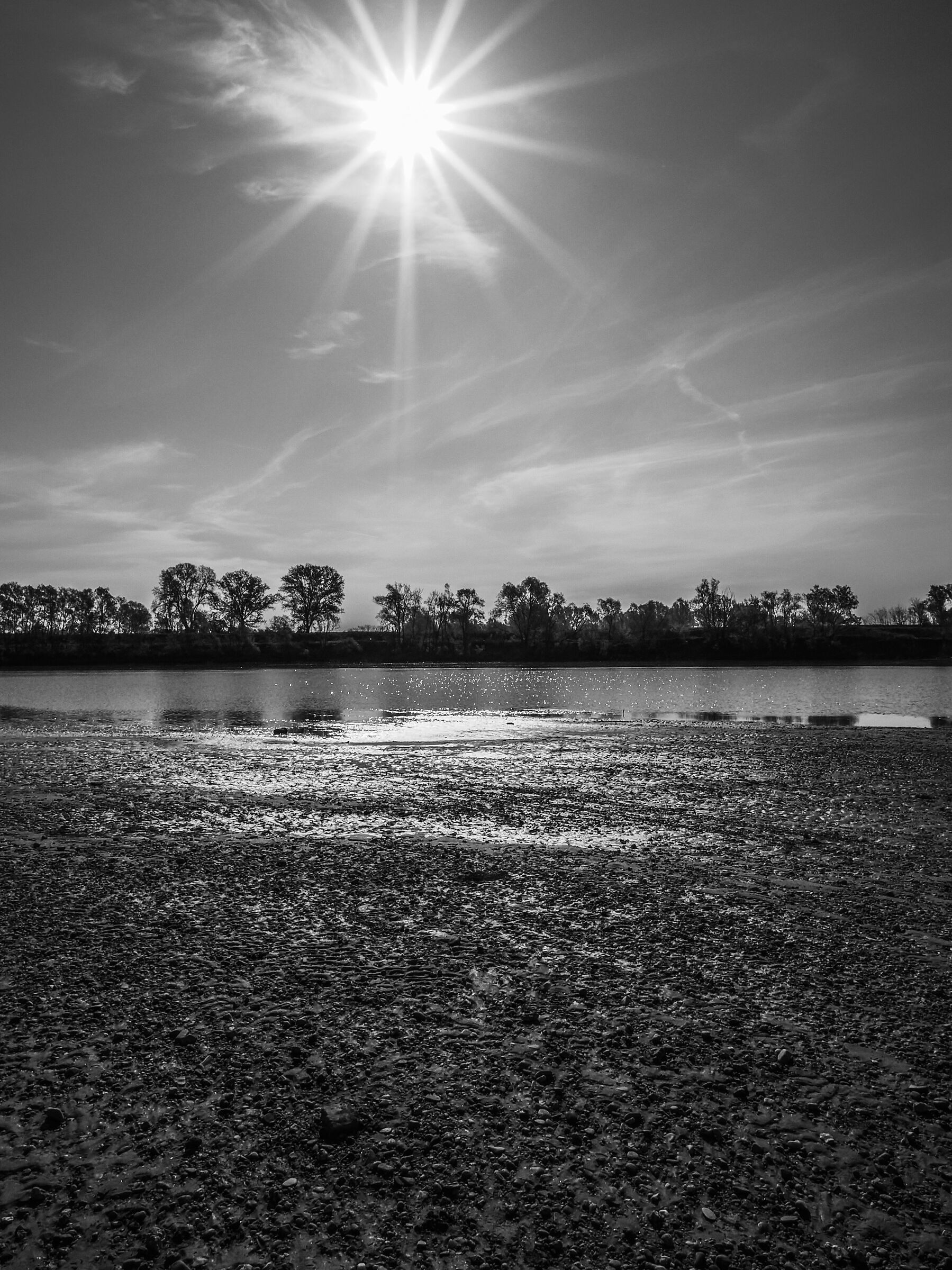 Reflections of the Po