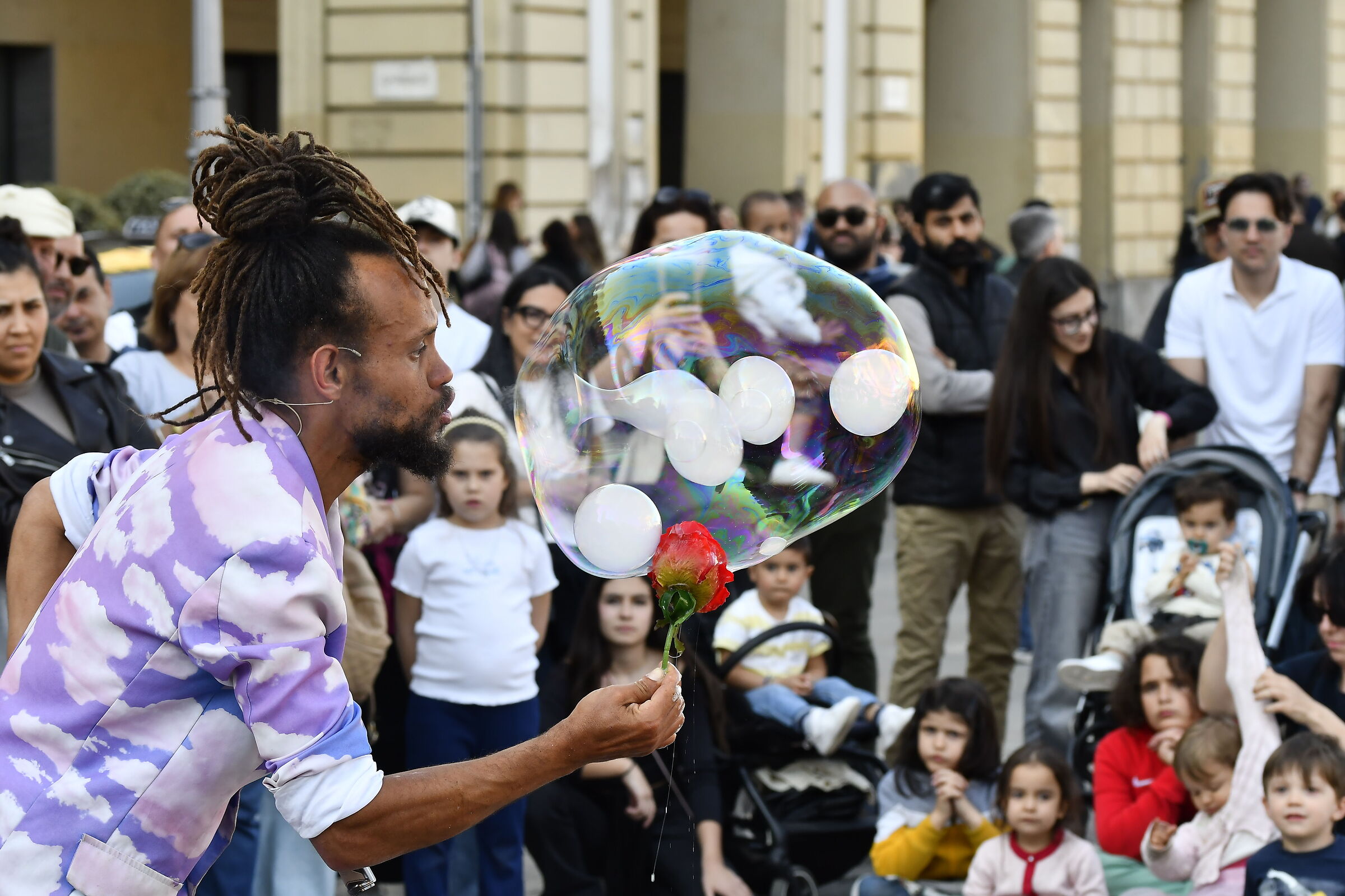 una semplice bolla rende sempre felici