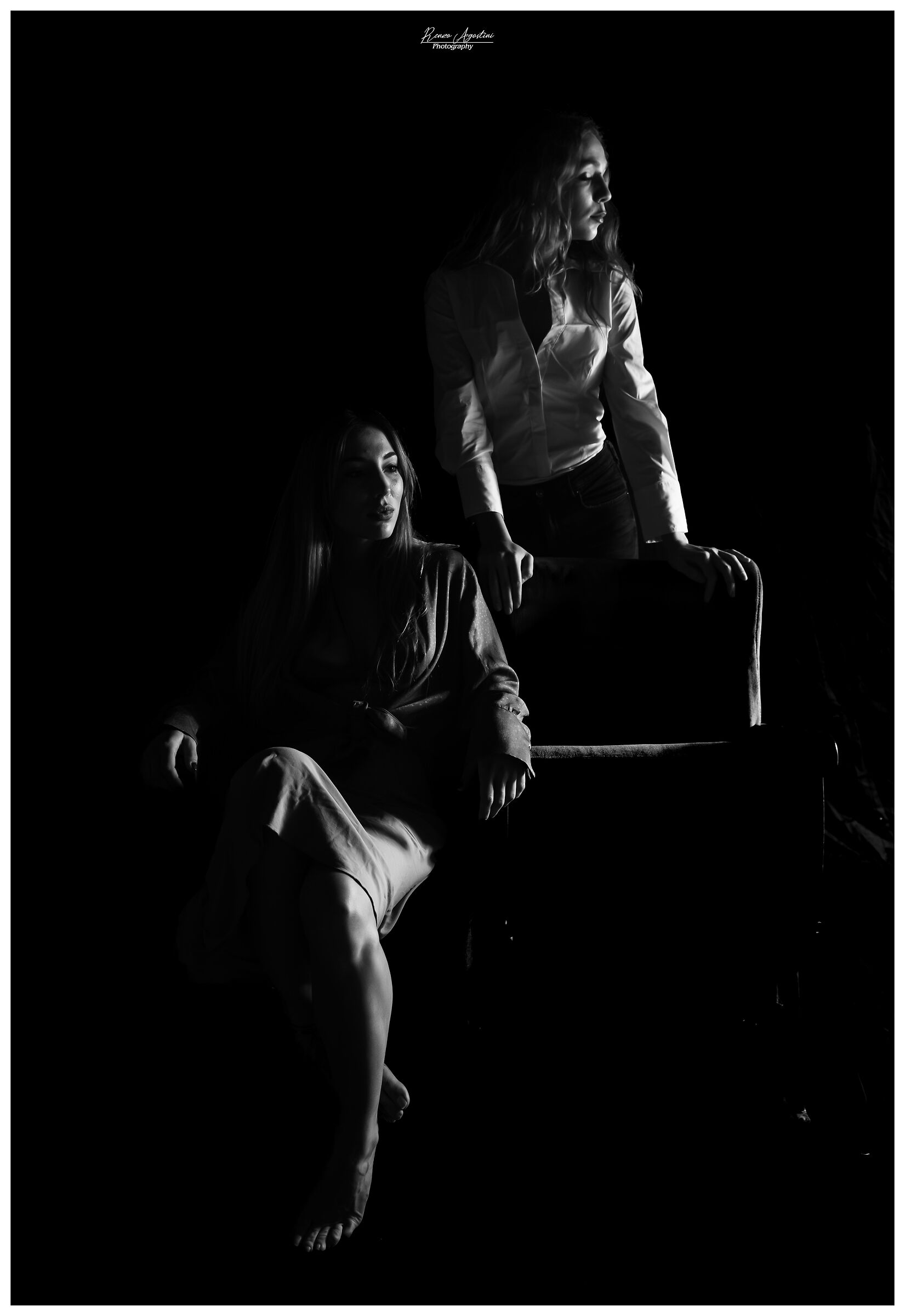 In the studio with Ilaria and Ginevra