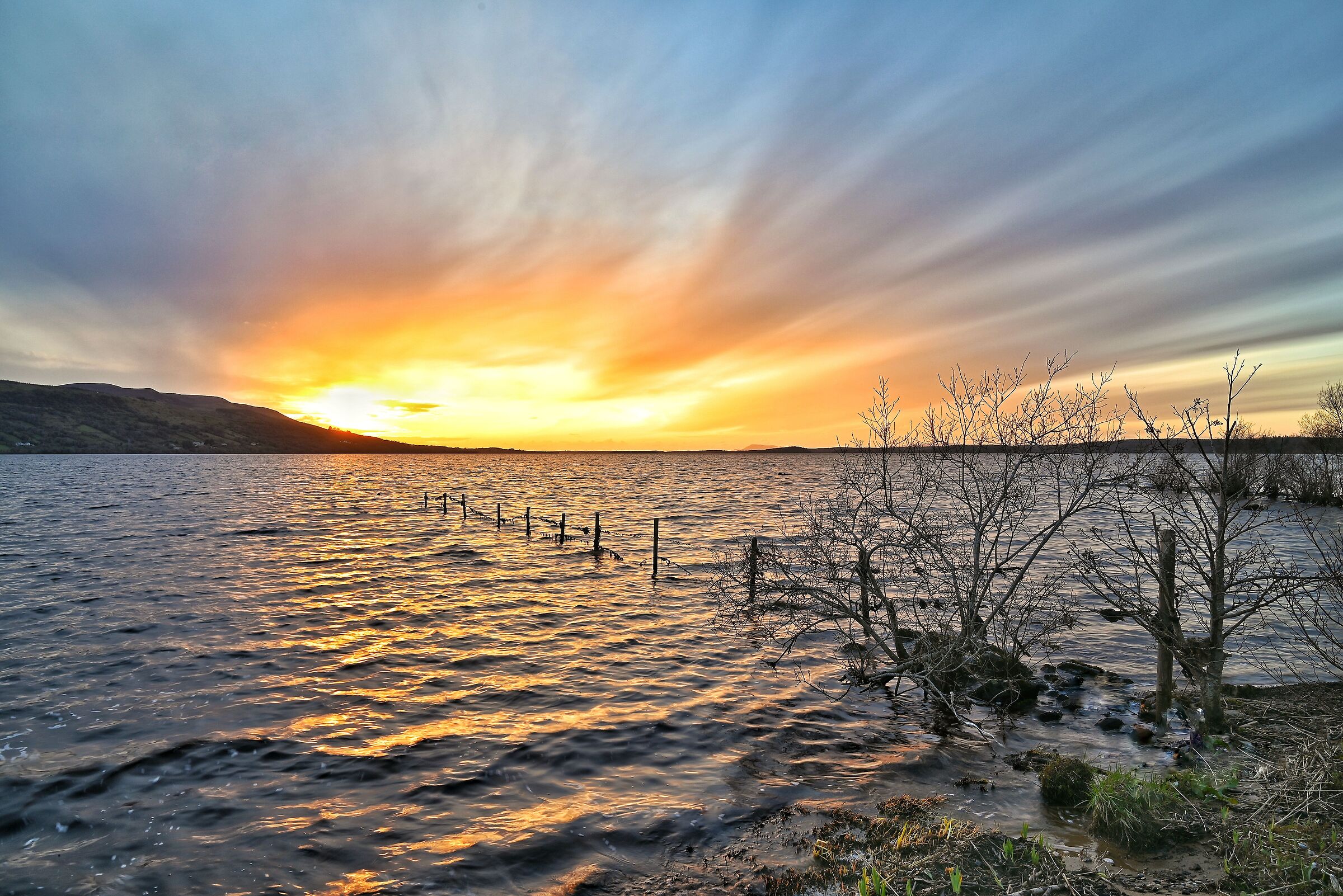 Sunset over Rossinver - Ireland