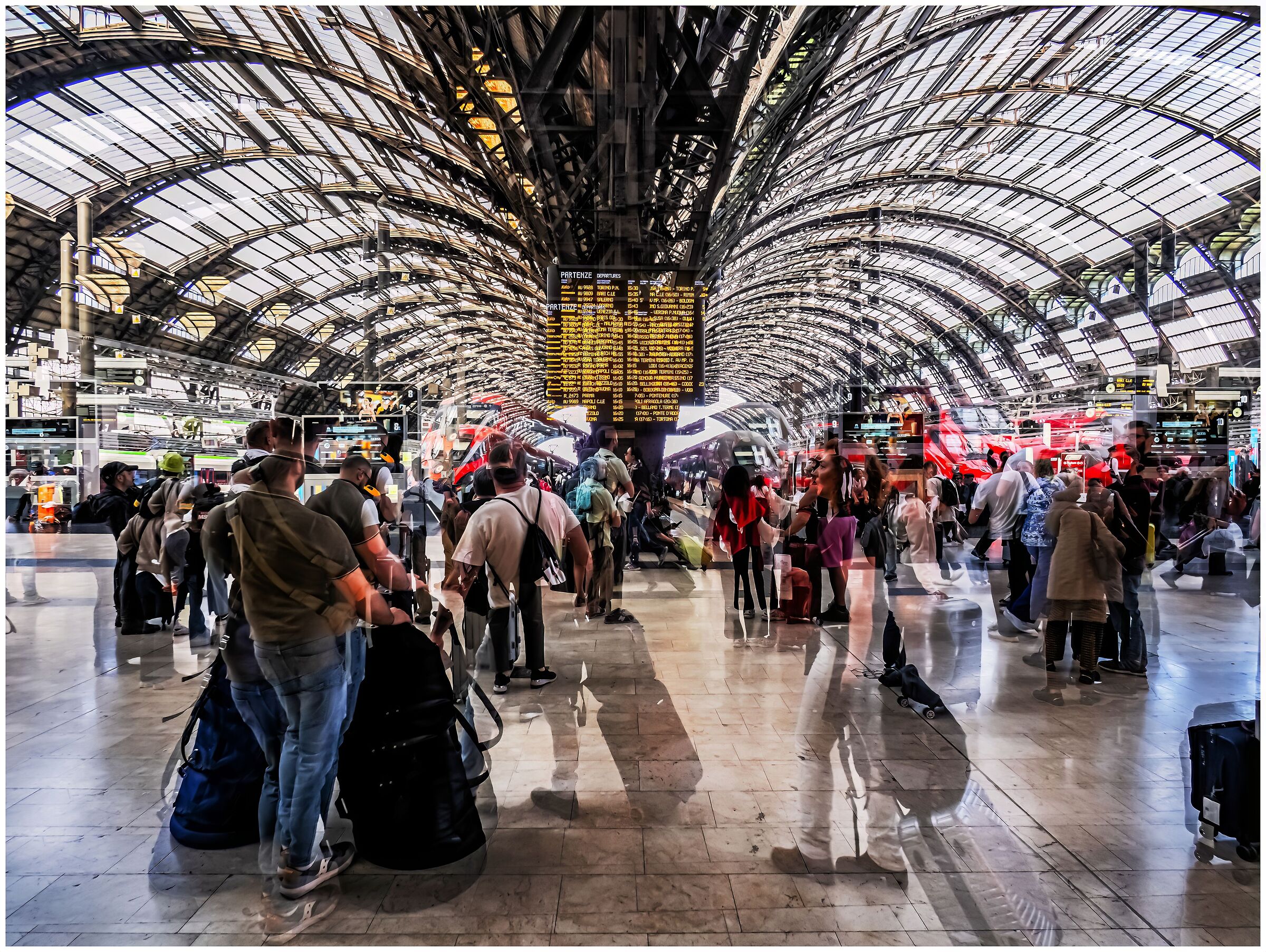 Central Station on the move (Milan)