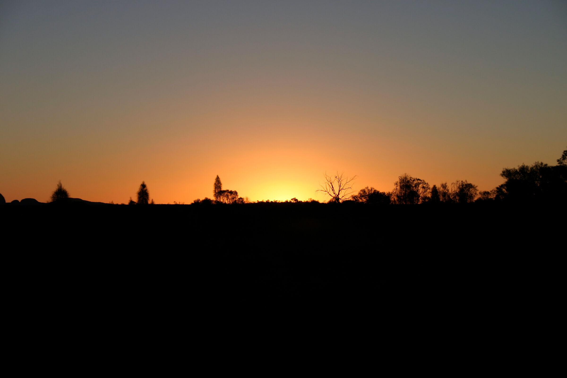 Tramonto nel Deserto