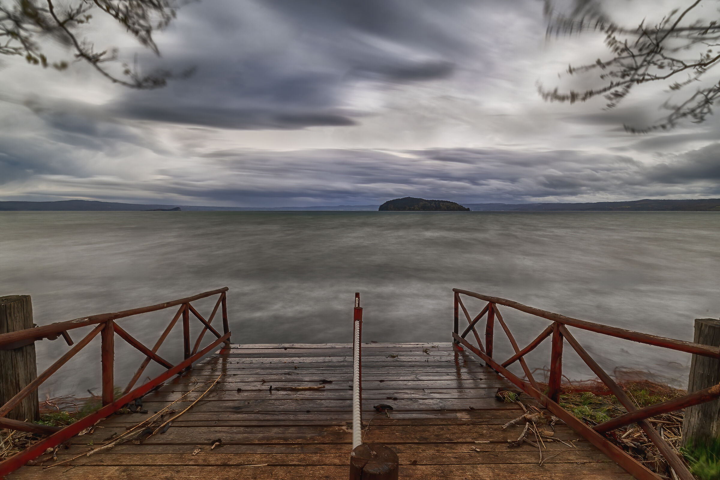 The lake
