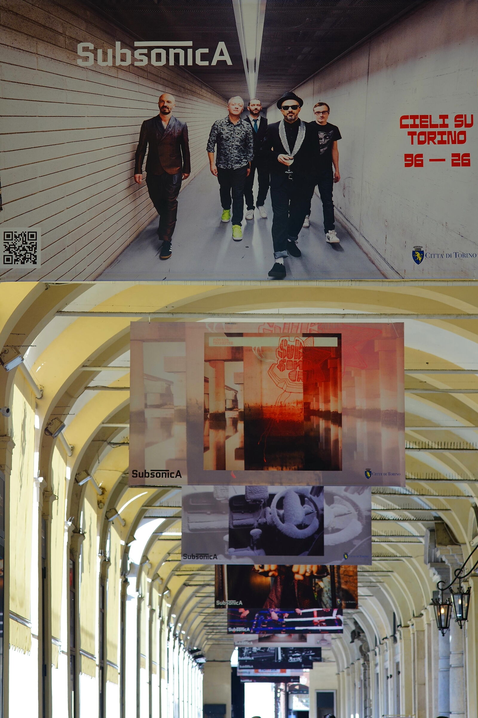 portici di piazza san carlo