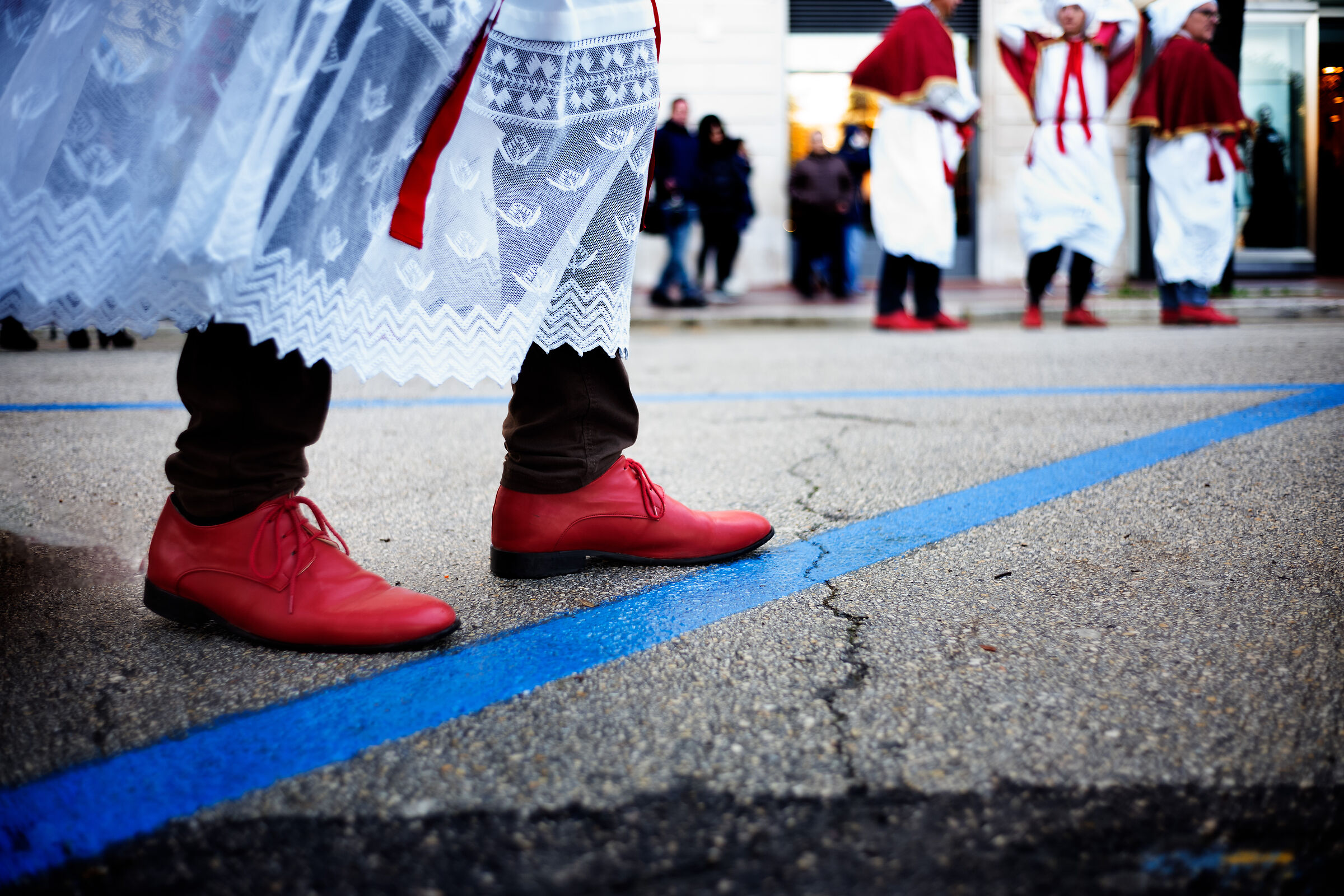 The red of tradition