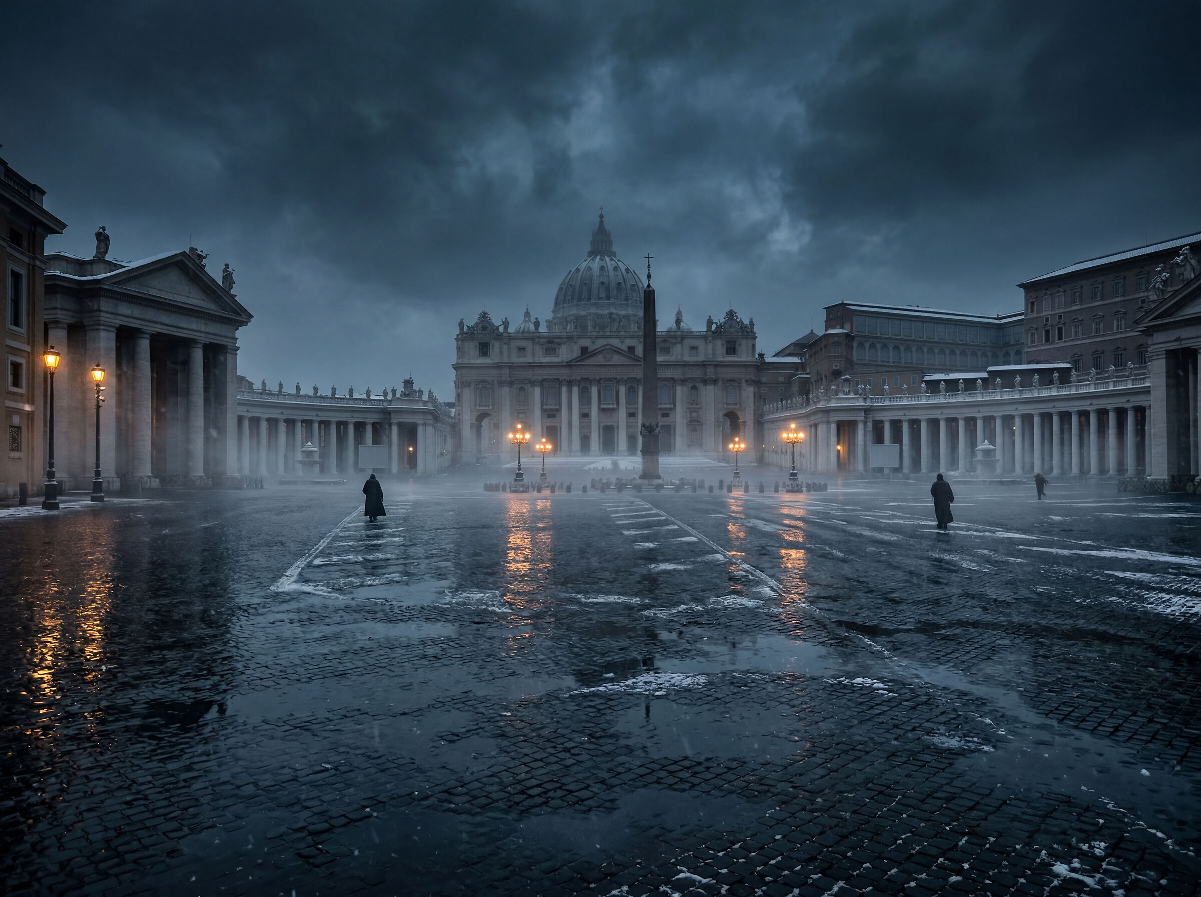San Pietro, la piazza del mistero
