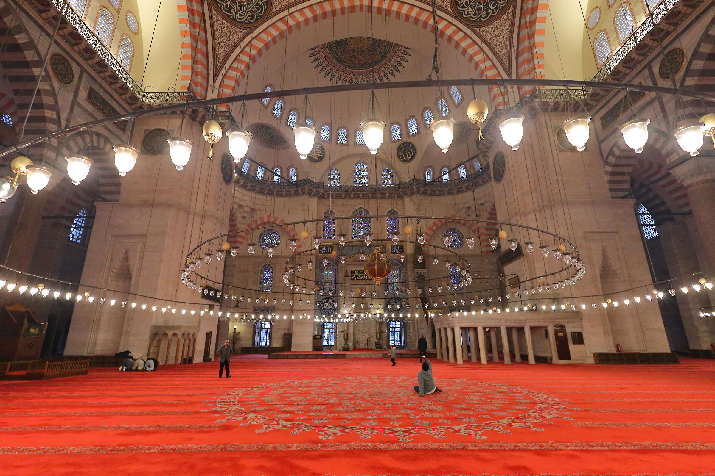 Souvenir photo in the mosque