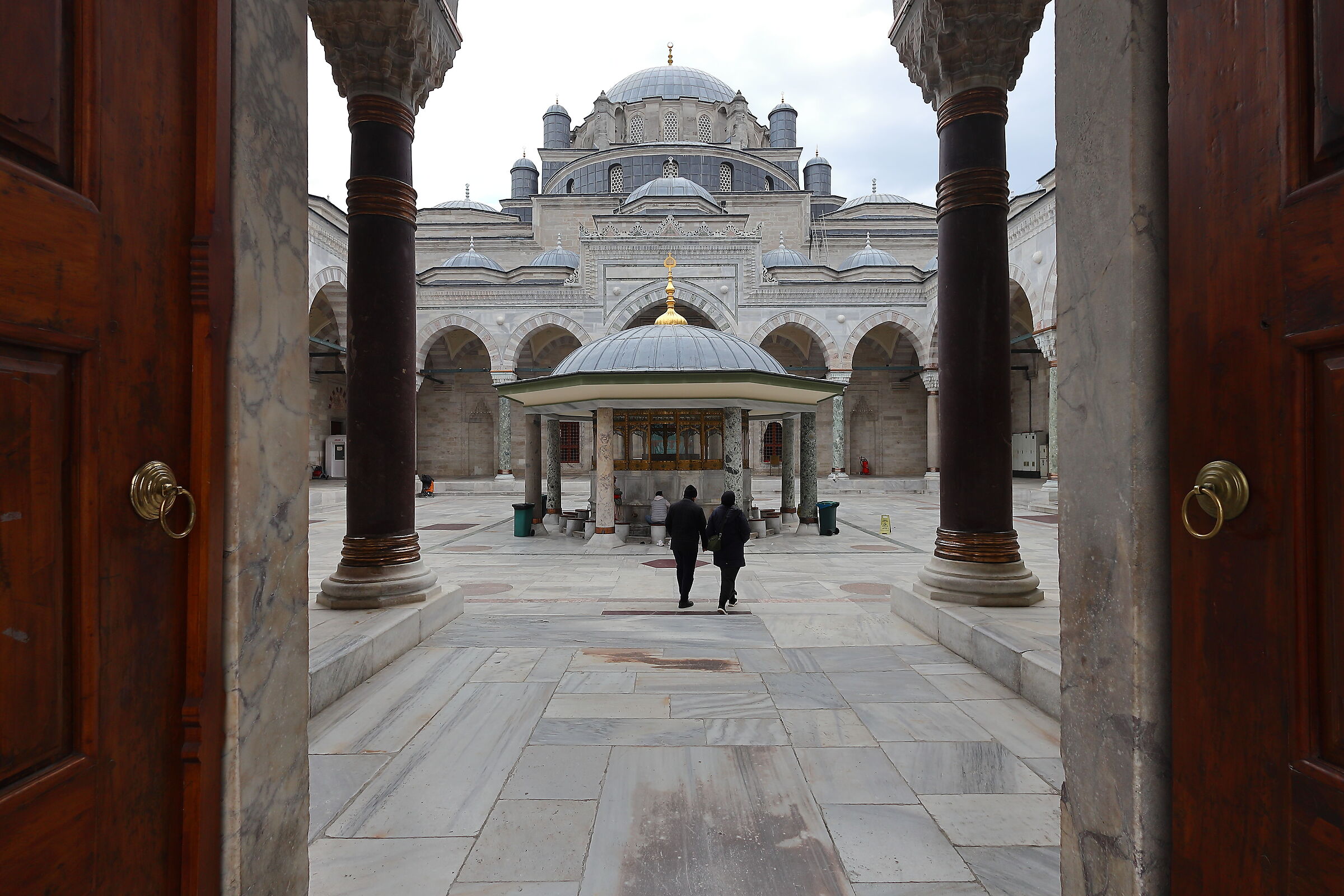 Entrance to the mosque
