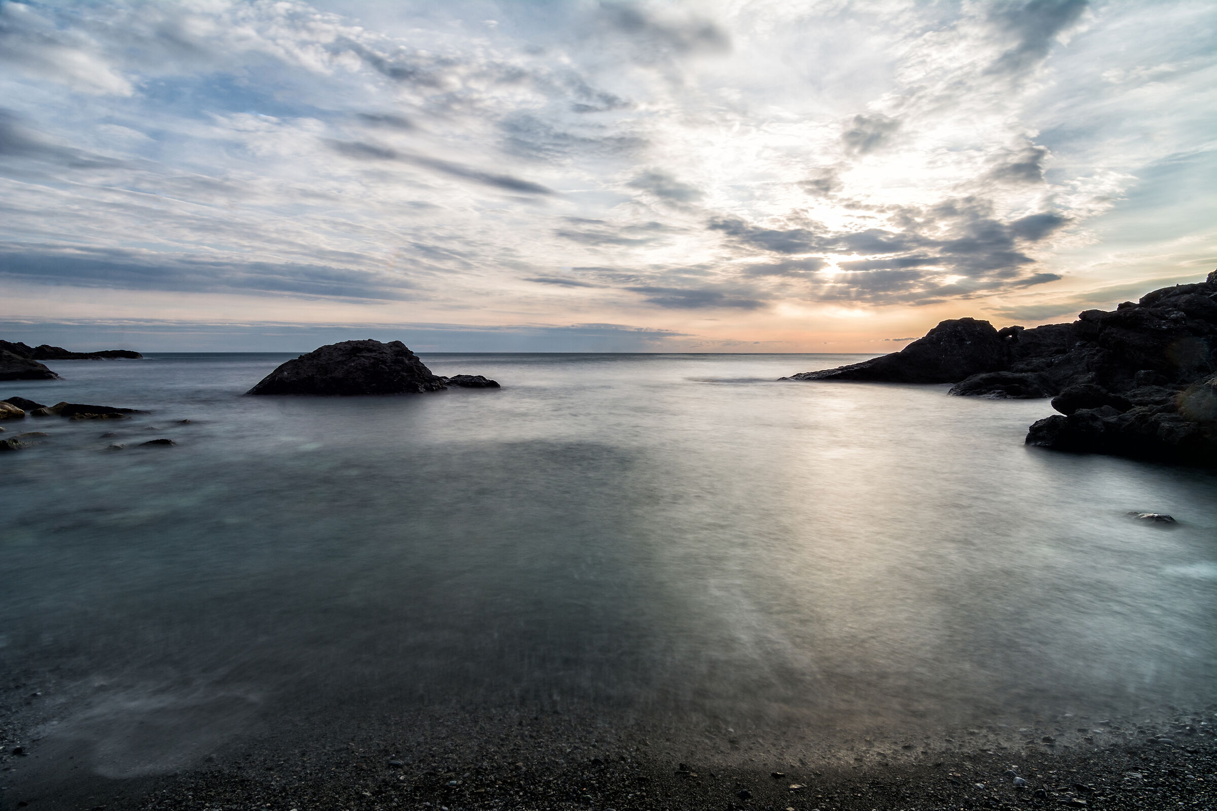 The beach of Framura