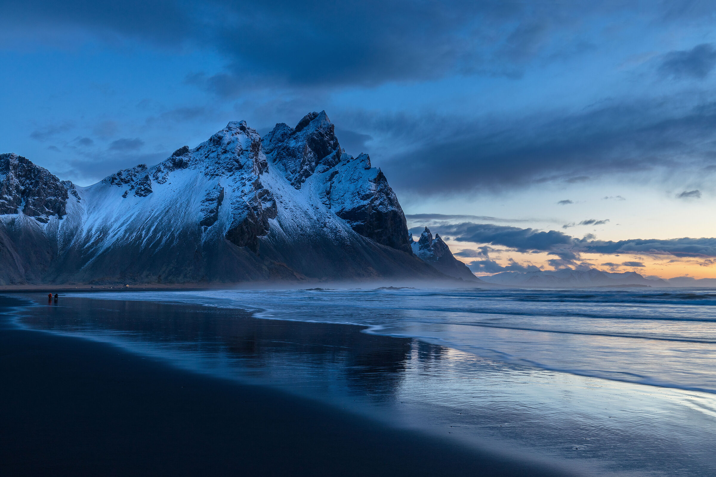 Iceland - Vestrahorn and the first light of dawn