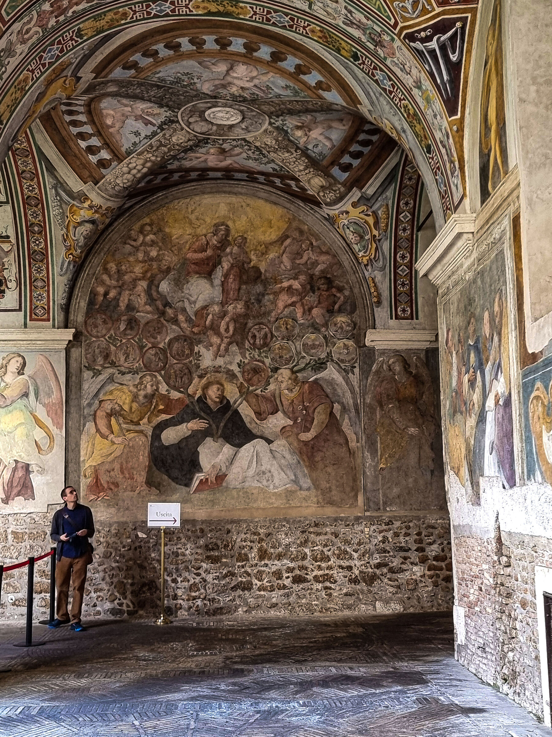 Cloister of the Convent of Santa Maria sopra Minerva