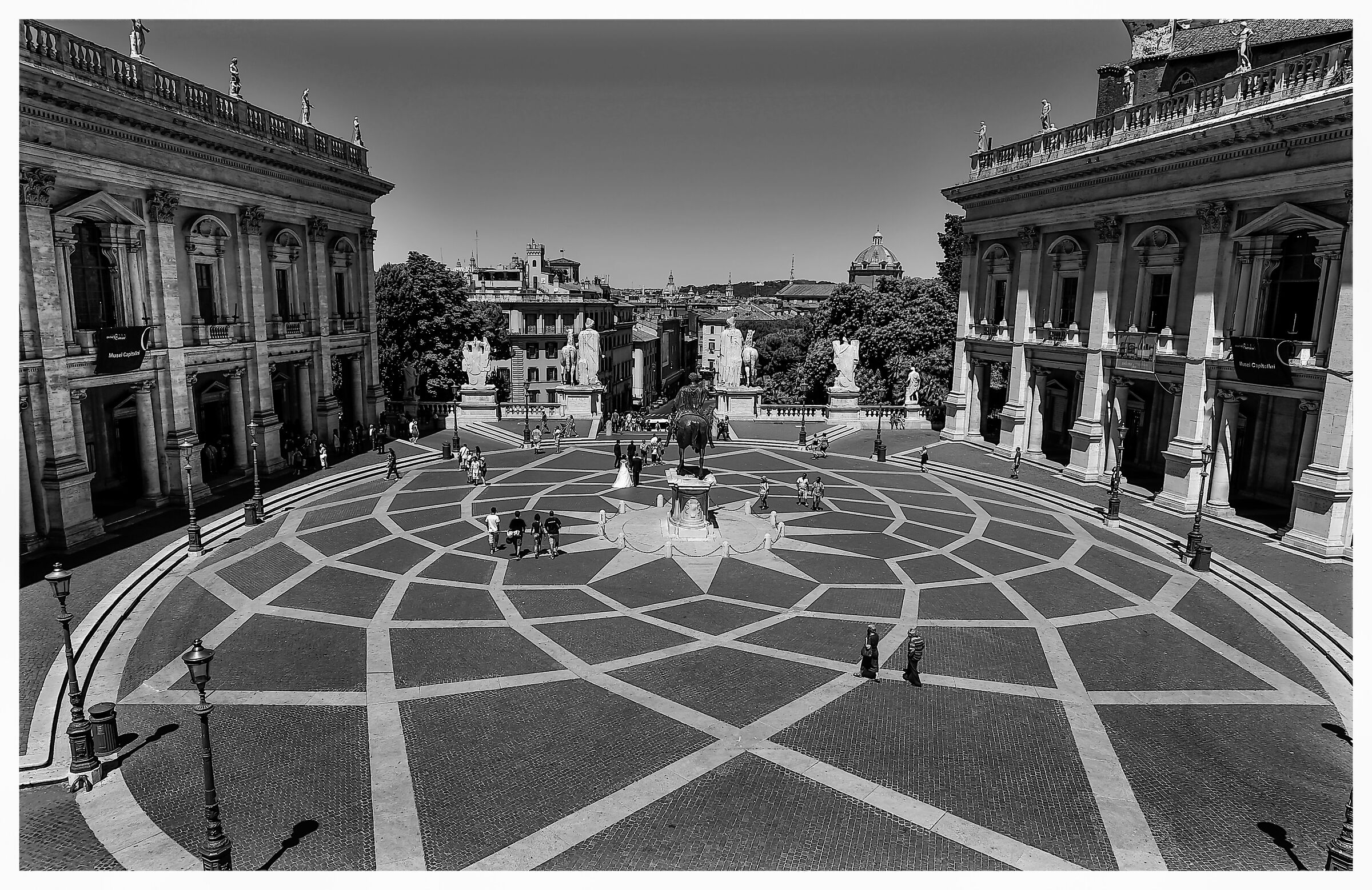 Rome-Piazza del Campidoglio