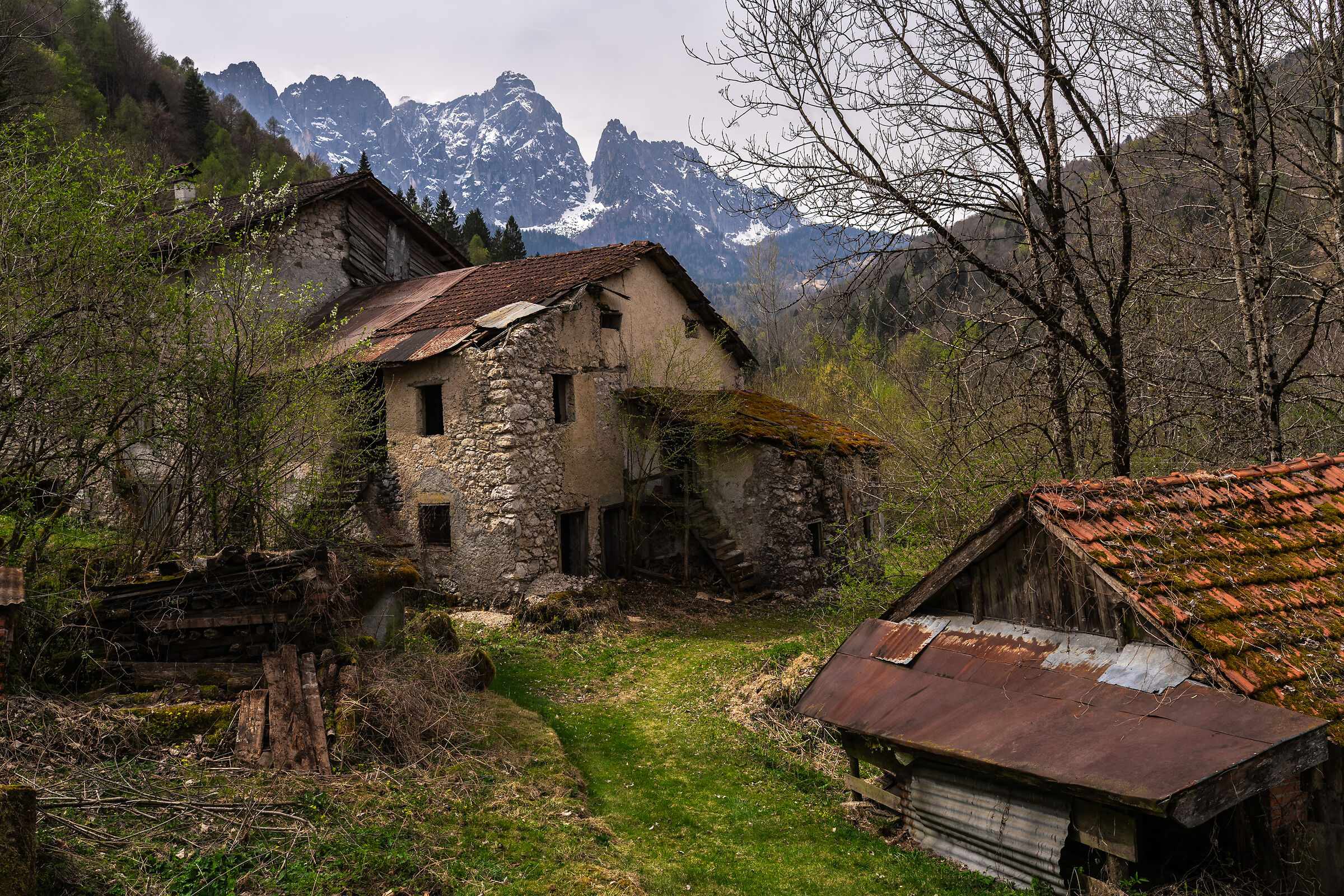Abandoned village