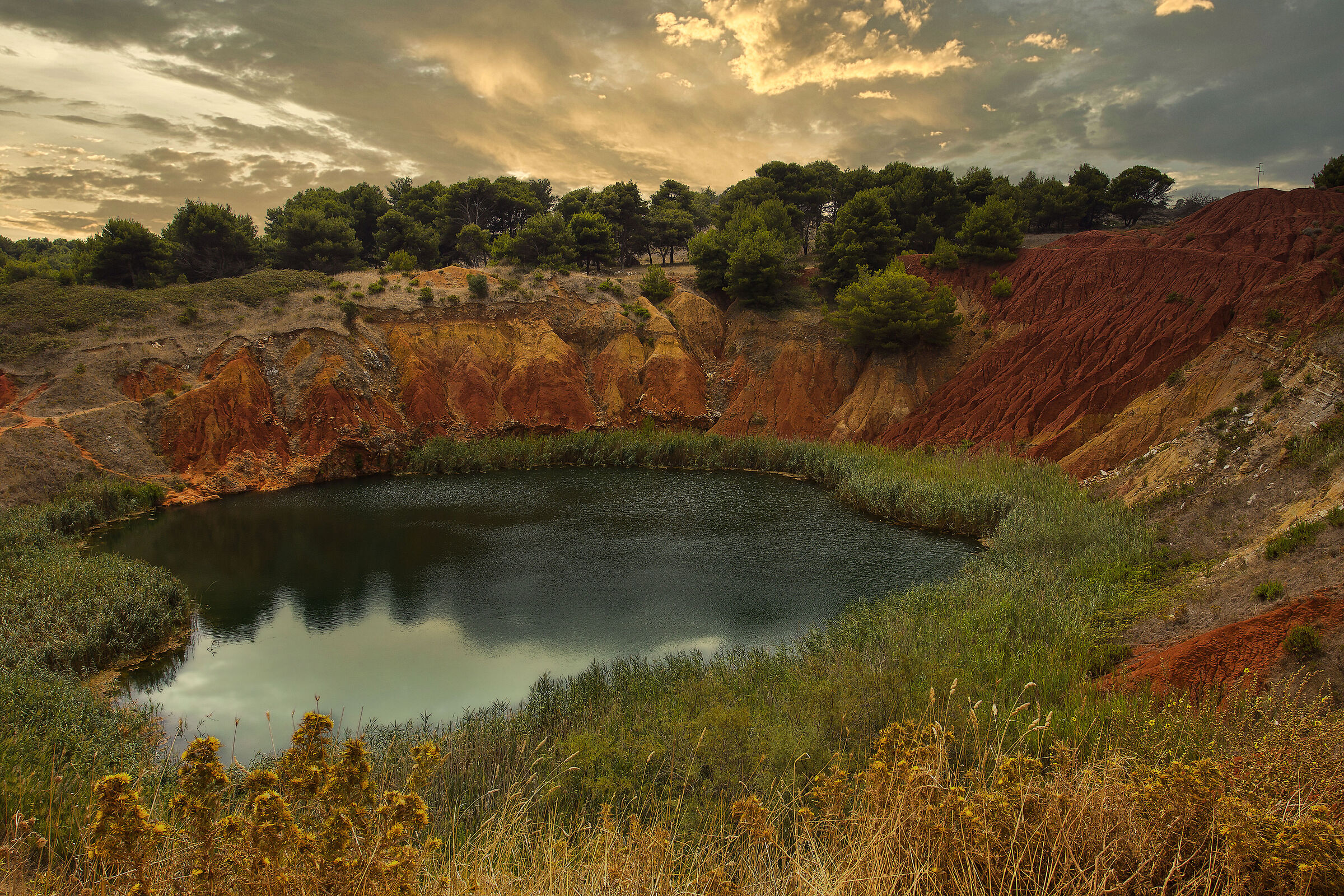 Bauxite quarry near Otranto