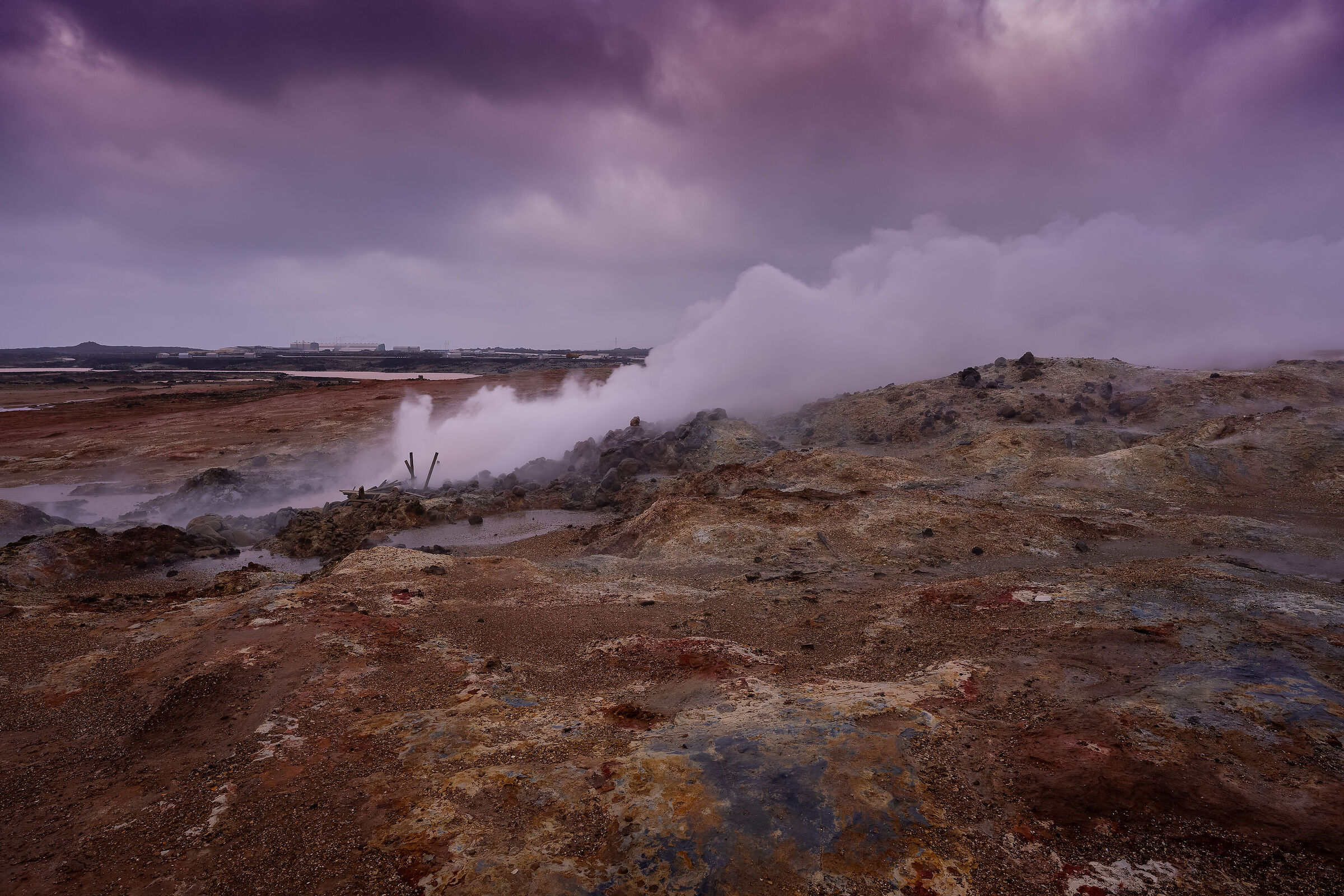 Where the earth boils