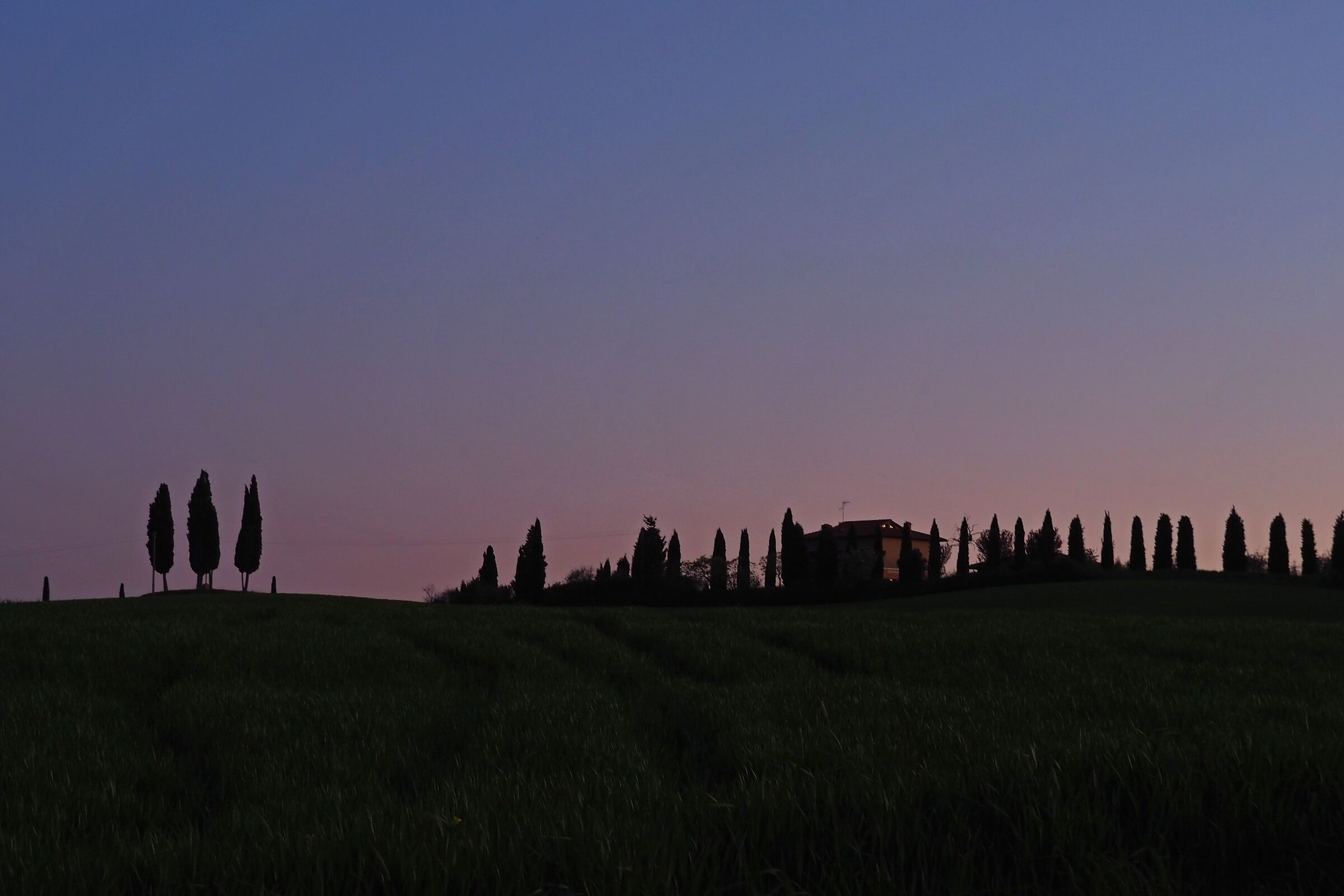 val d Orcia primavera