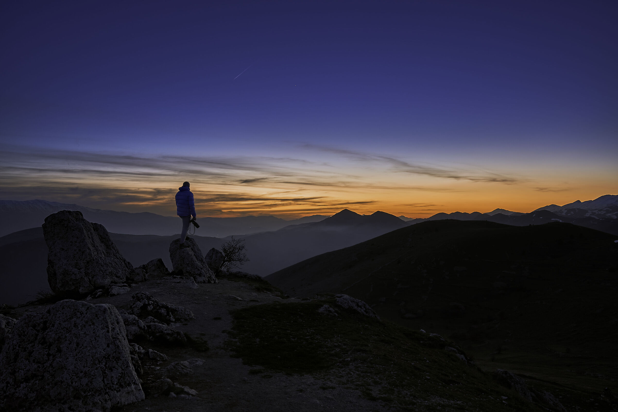 Sunset a Rocca Calascio